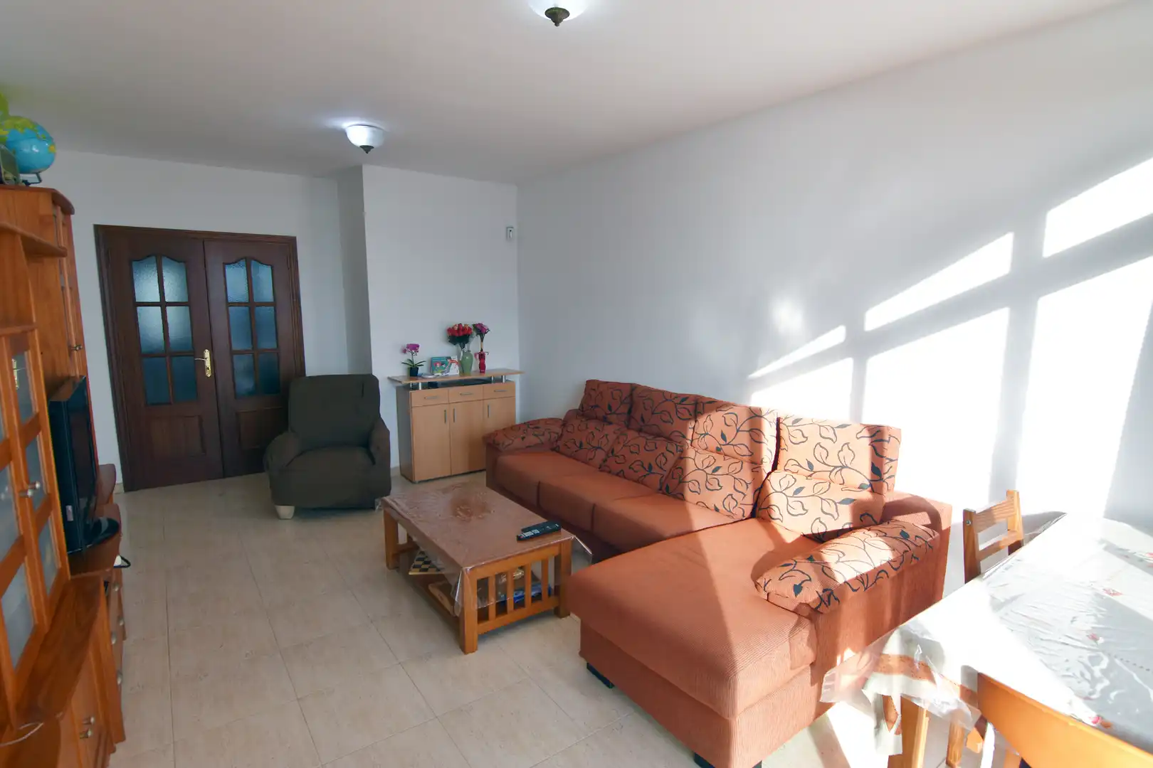Sala de estar de Piso en venta en El Rosario con Terraza, Amueblado y Balcón