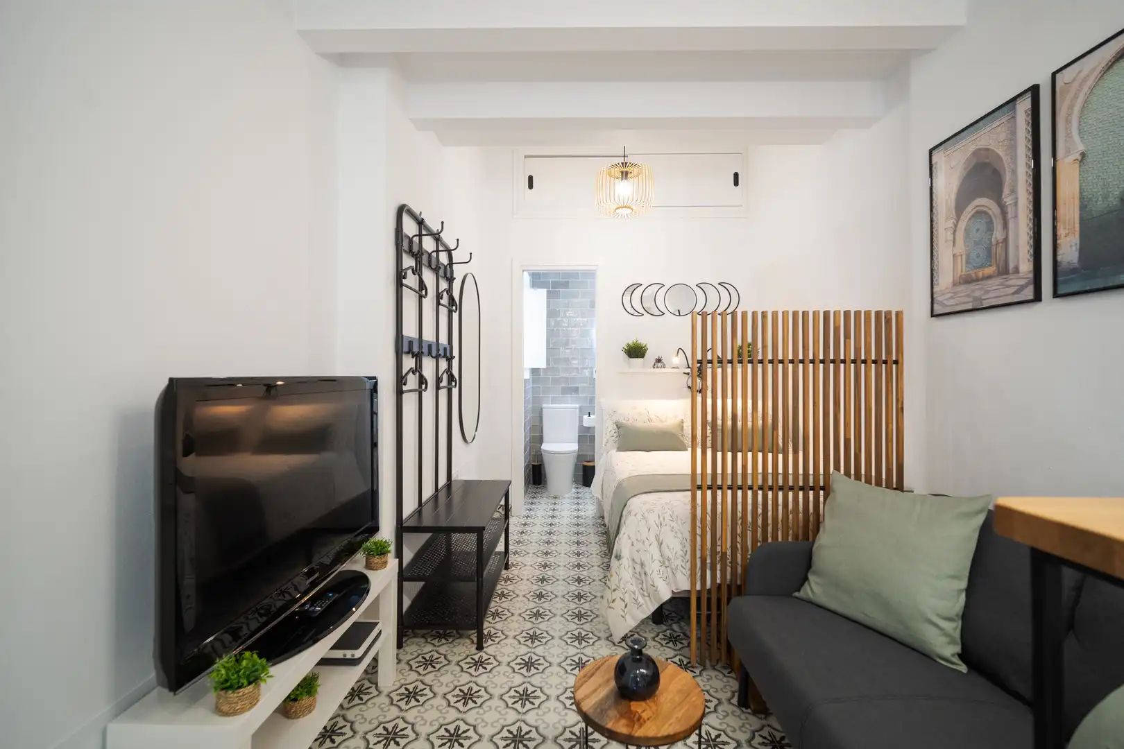 Wohnzimmer von Loft zum Verkauf in Vejer de la Frontera mit Möbliert