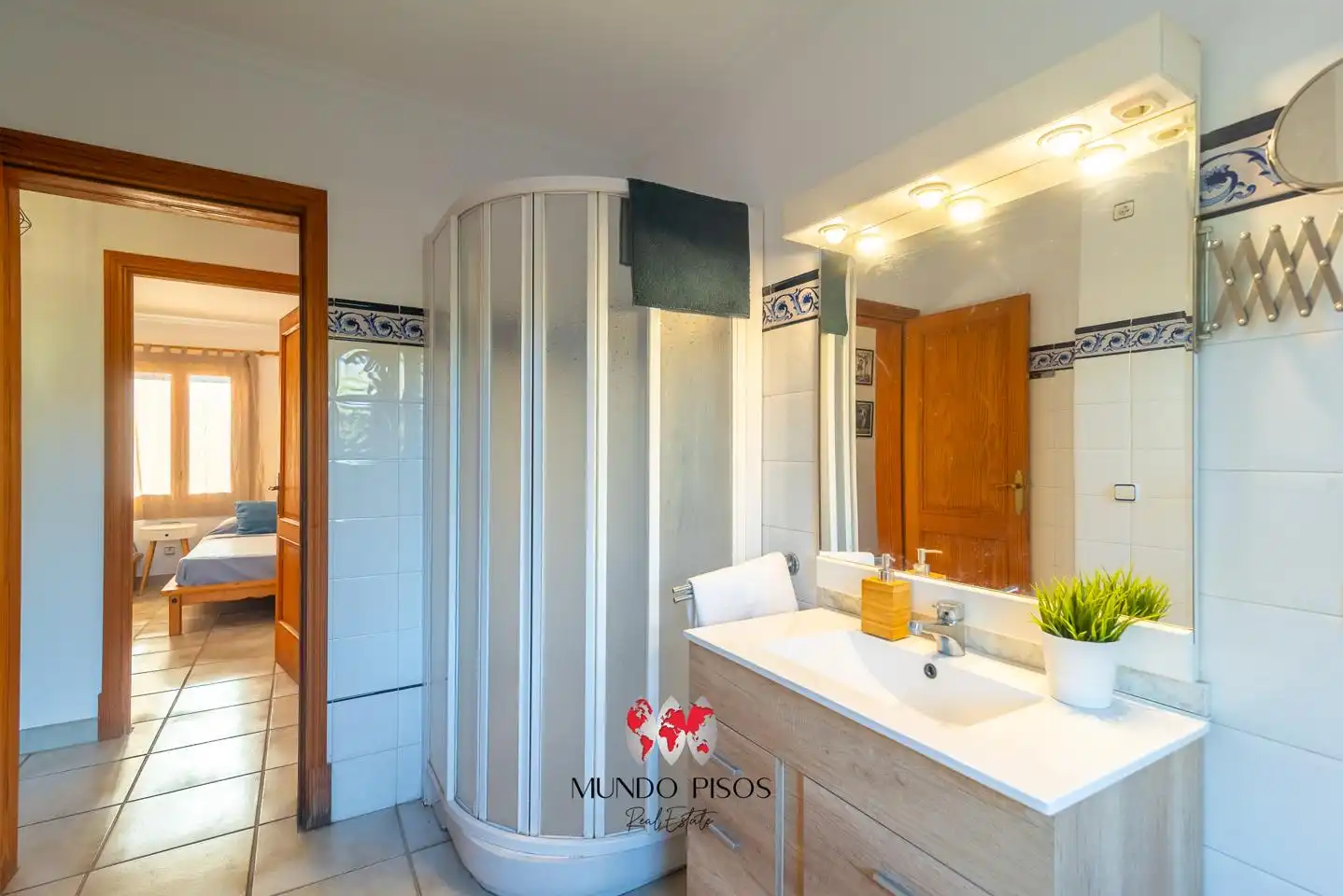 Baño de Finca rústica en venta en Montuïri con Jardín privado, Terraza y Piscina