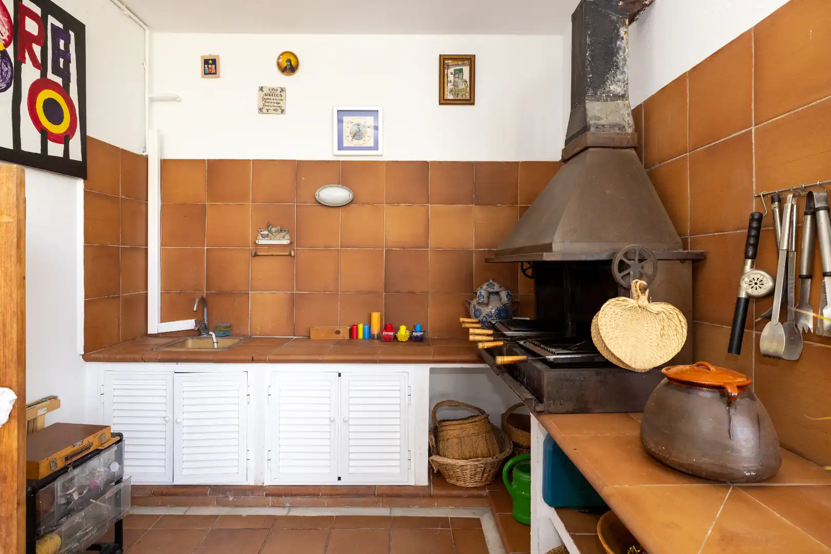 Cocina de Casa adosada en venta en Málaga con Aire acondicionado, Calefacción y Jardín privado
