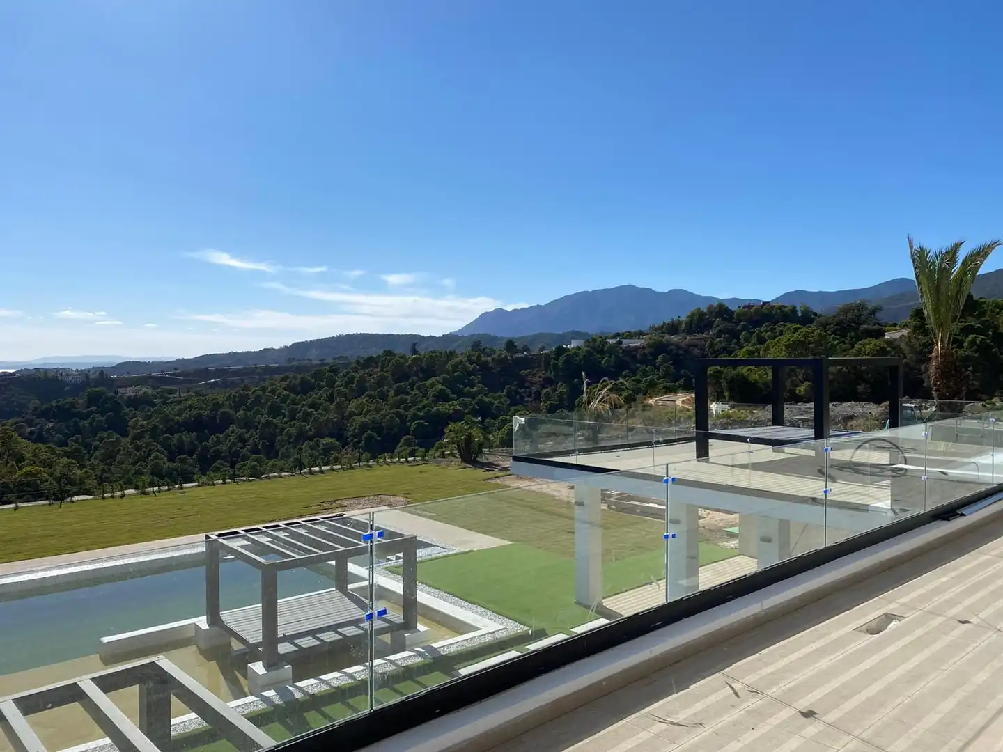 Terrace of Houses for rent in Benahavís  with Air Conditioner, Heating and Private garden
