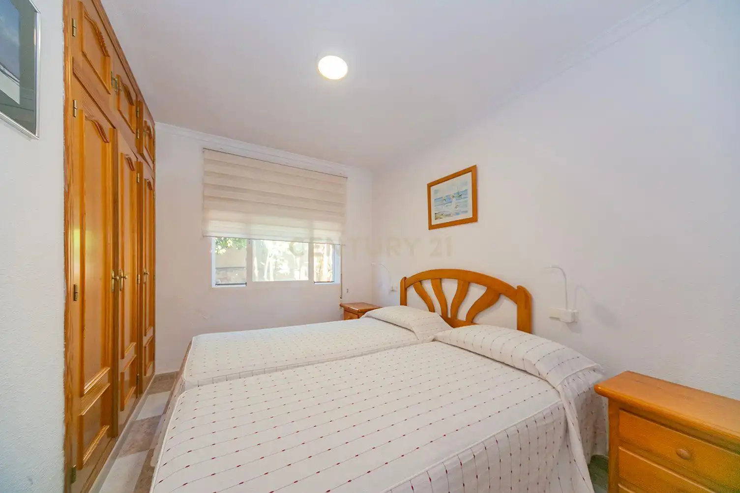 Dormitori de Apartament de lloguer en Calpe / Calp amb Piscina comunitària
