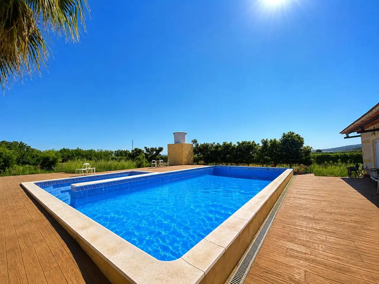 Piscina de Finca rústica en venta en Arroyo de San Serván