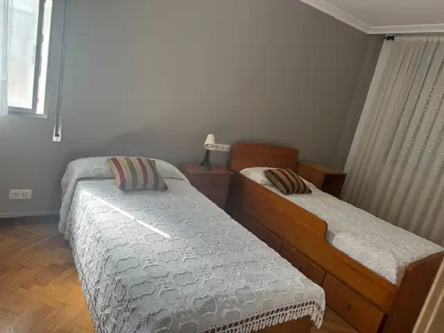 Bedroom of Flat for rent in Santiago de Compostela   with Furnished