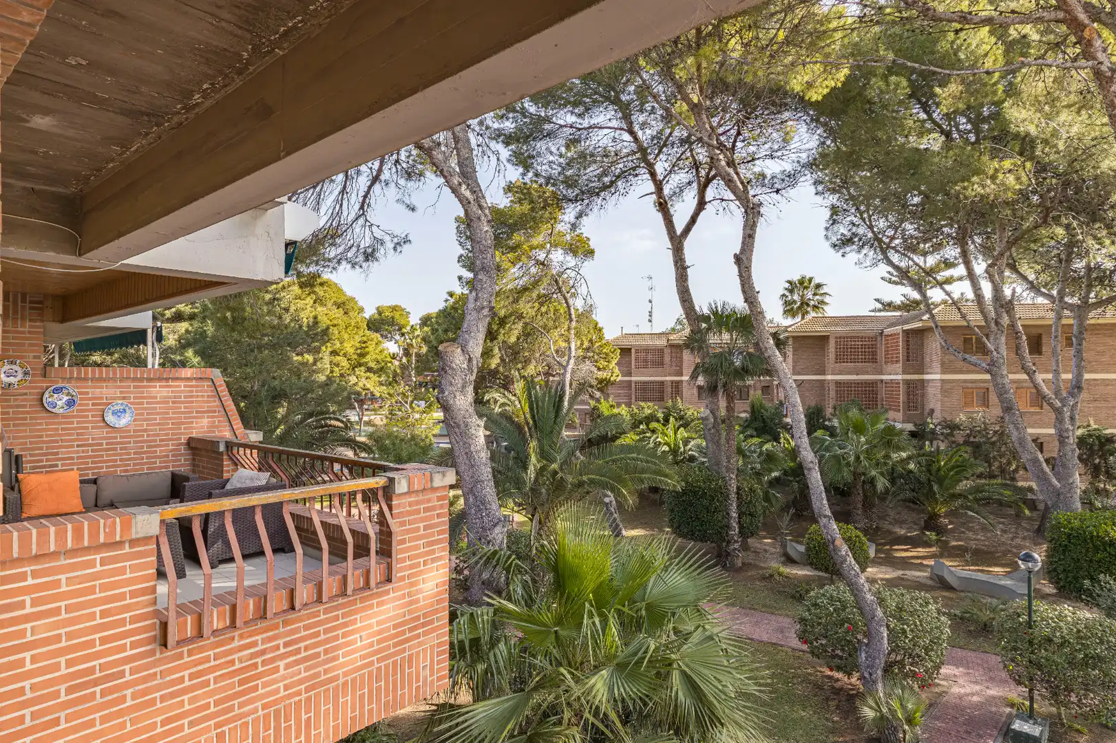 Jardín de Apartamento en venta en San Javier con Aire acondicionado, Terraza y Amueblado