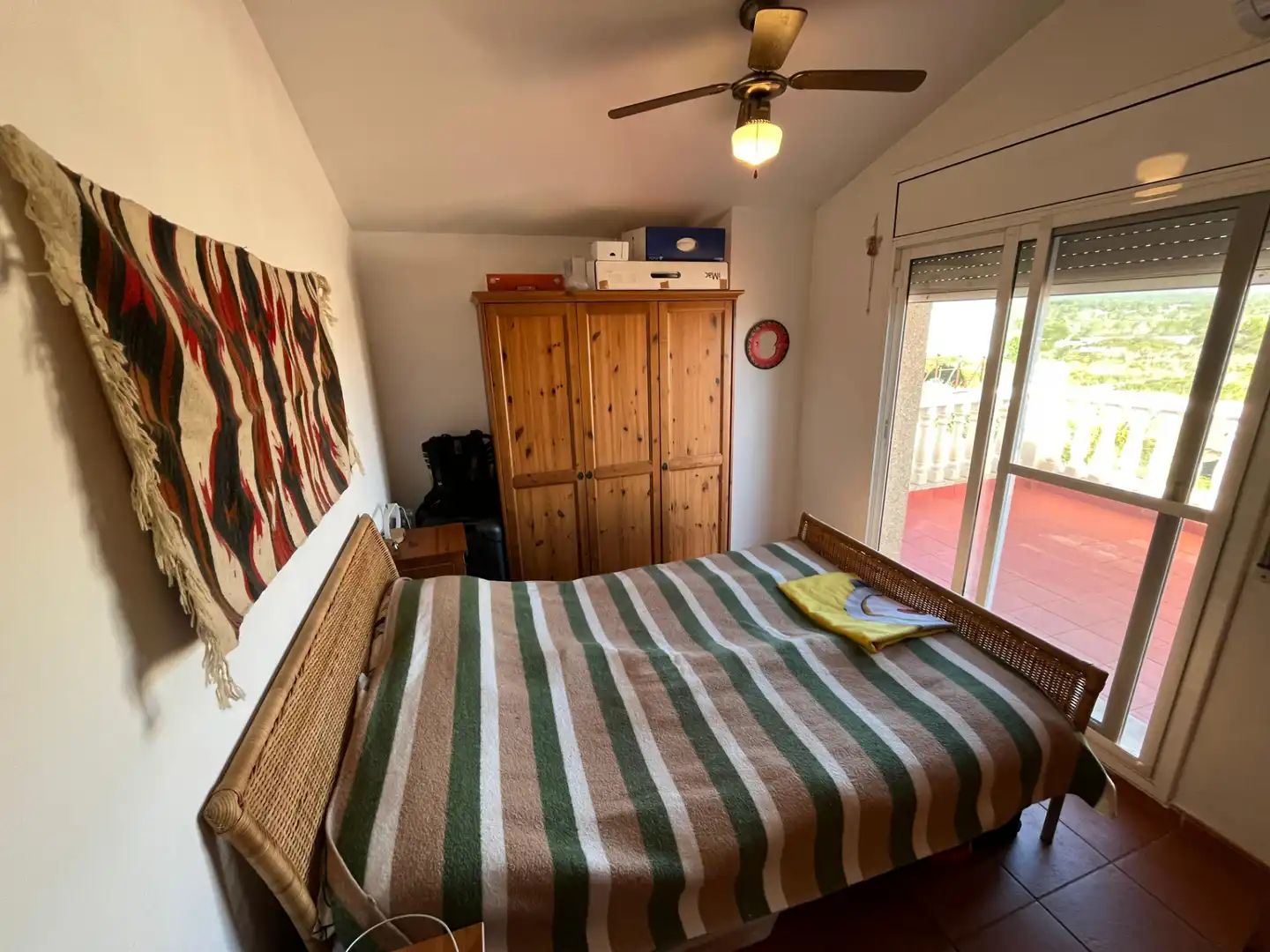 Habitación de Casa adosada en venta en L'Ametlla de Mar  con Aire acondicionado, Jardín privado y Terraza