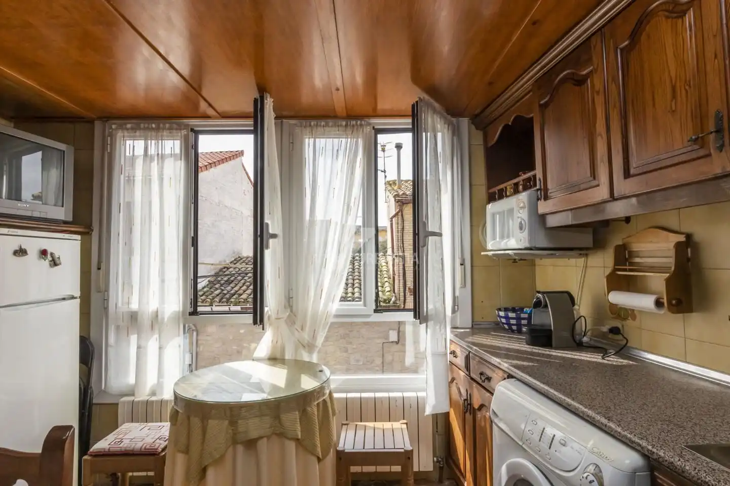 Cocina de Casa o chalet en venta en Miranda de Arga con Aire acondicionado, Calefacción y Jardín privado