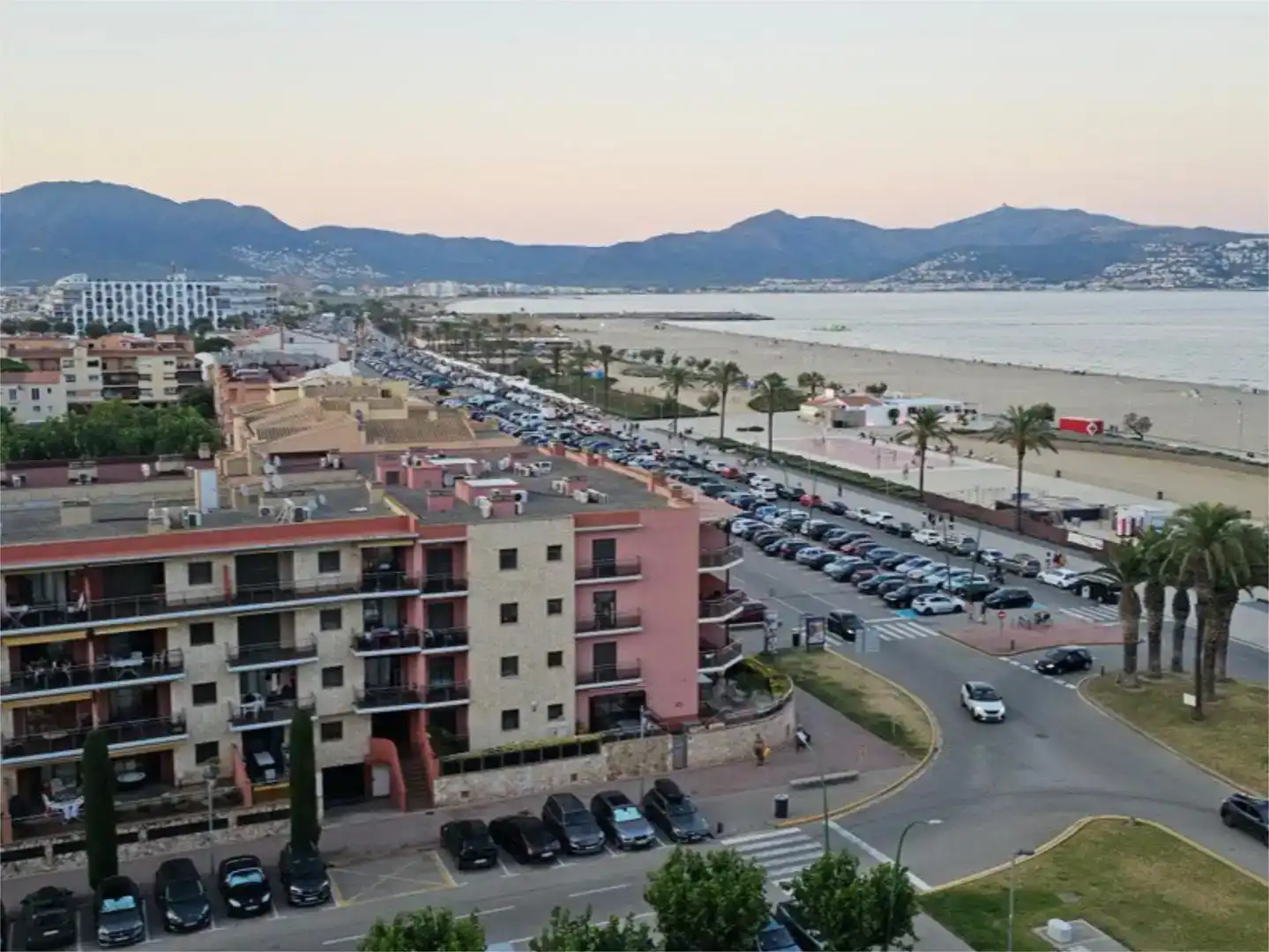 Parking of Flat for sale in Empuriabrava  with Air Conditioner, Swimming Pool and Balcony