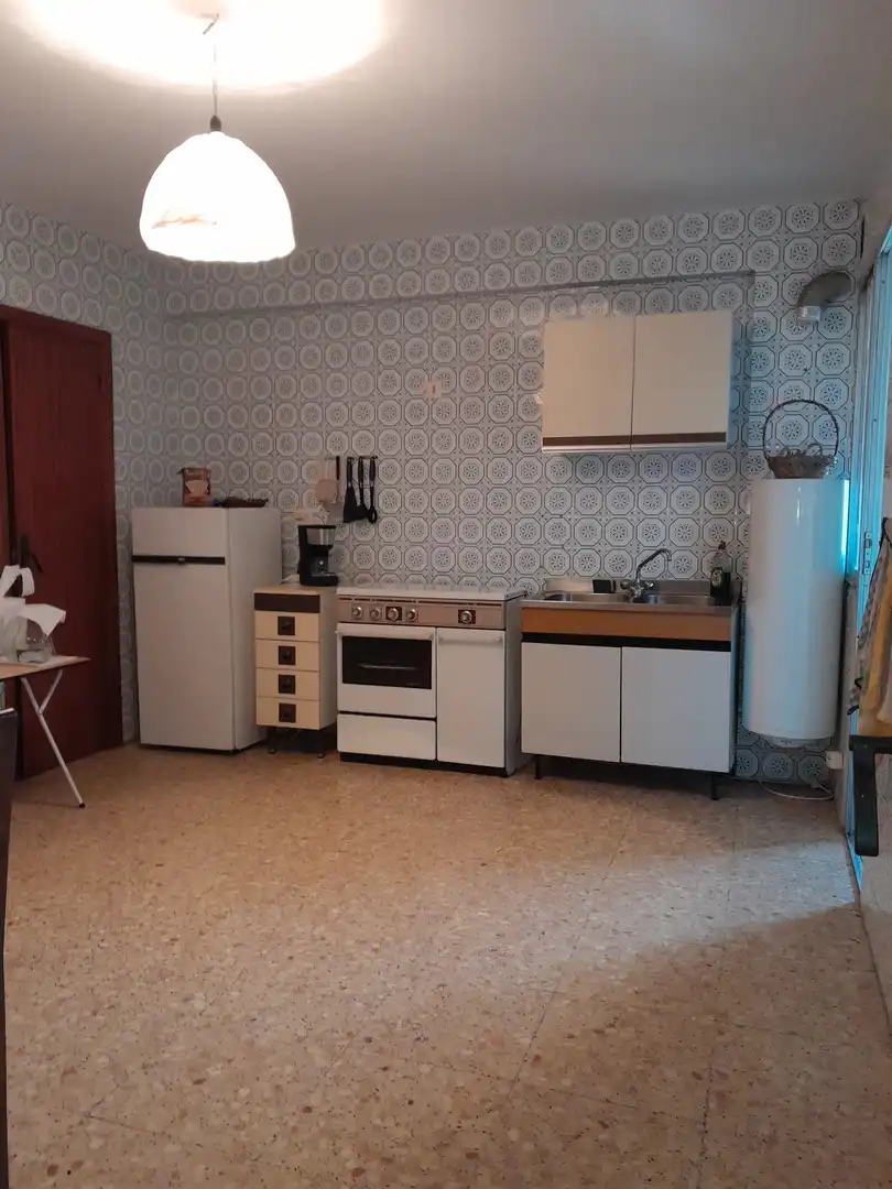 Kitchen of Flat for sale in Boiro  with Terrace, Storage room and Furnished