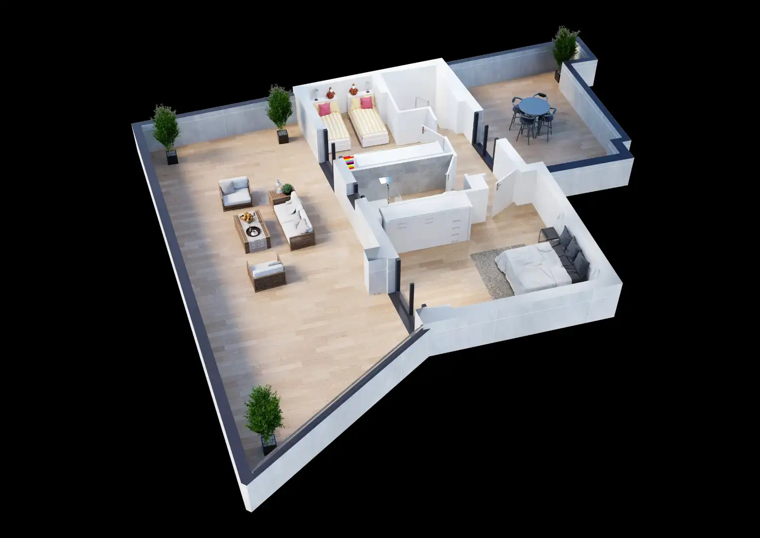 Duplex di nuova costruzione con terrazza in vendita a Carrer de Cervantes, imagen 2