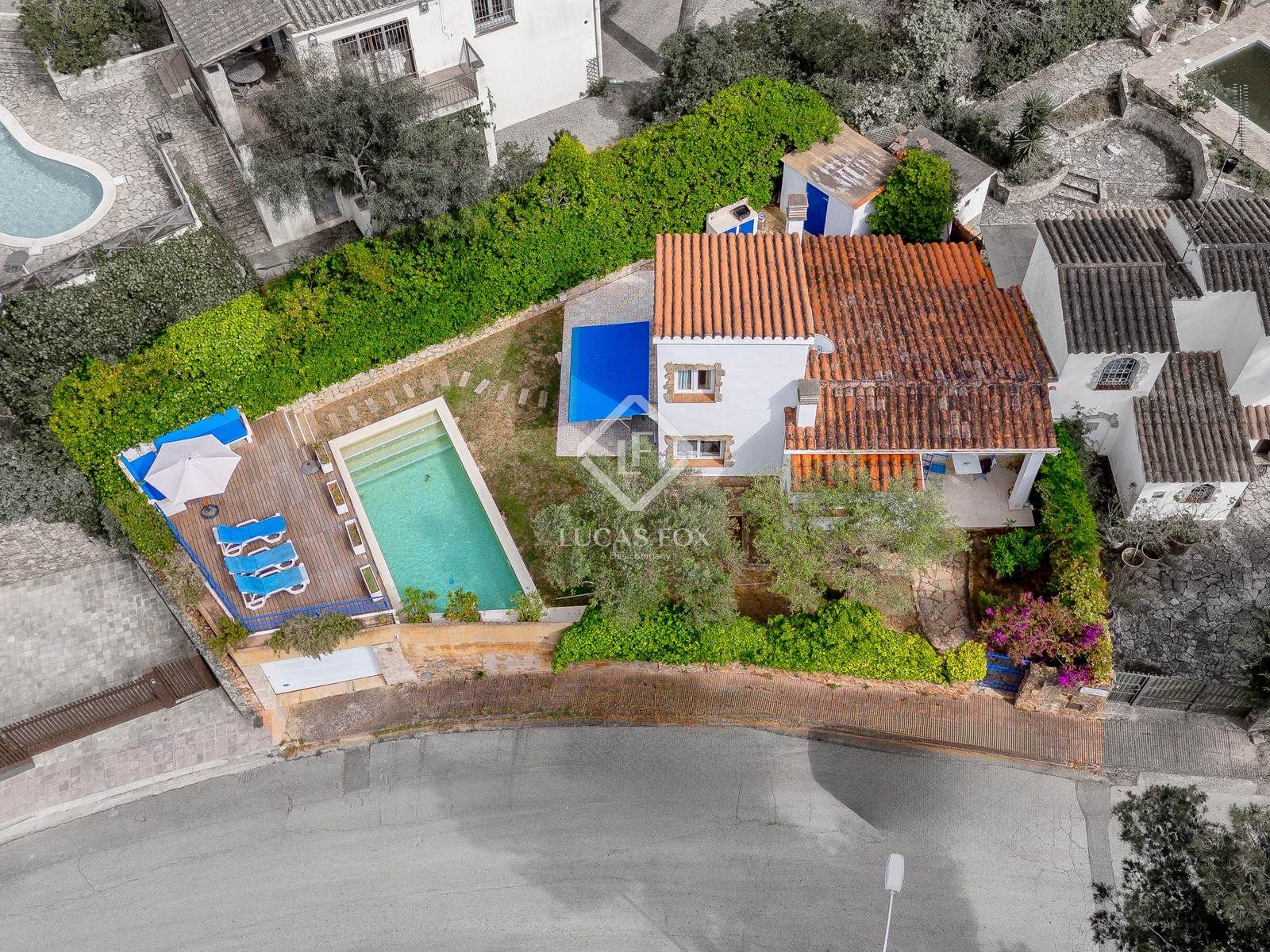 Exterior view of House or chalet for sale in Palafrugell  with Heating, Private garden and Swimming Pool