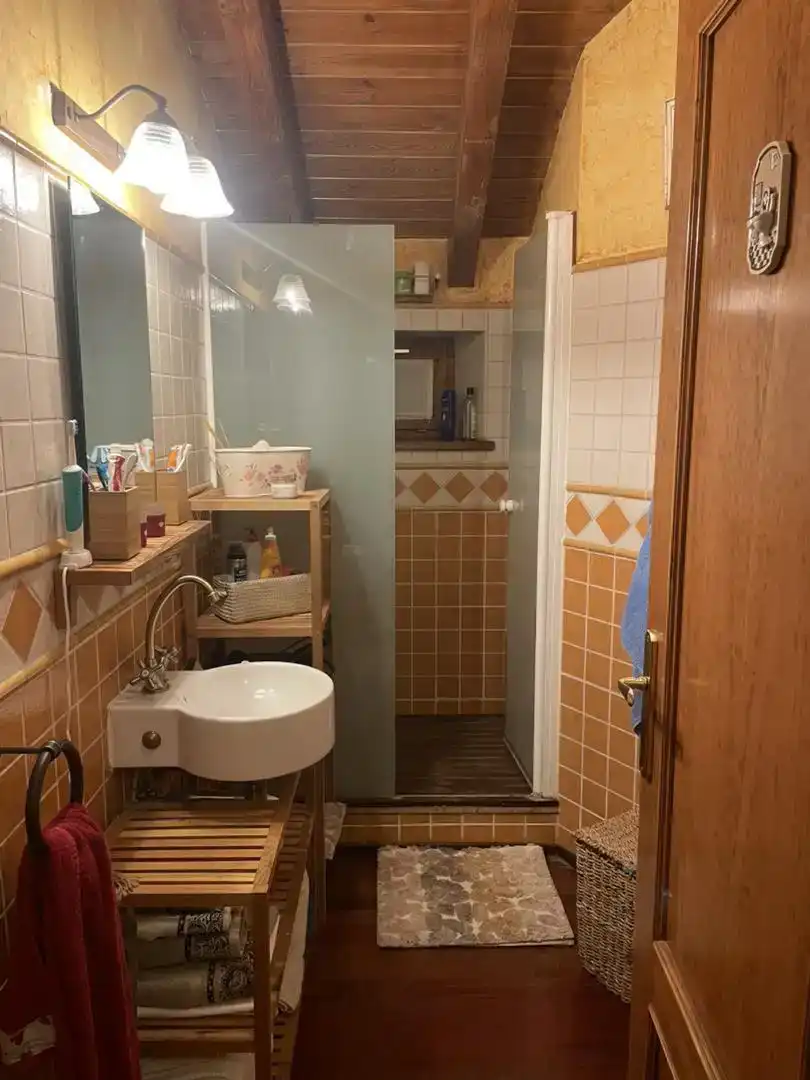 Bany de Casa adosada en venda en Prats i Sansor amb Jardí privat, Parquet i Traster