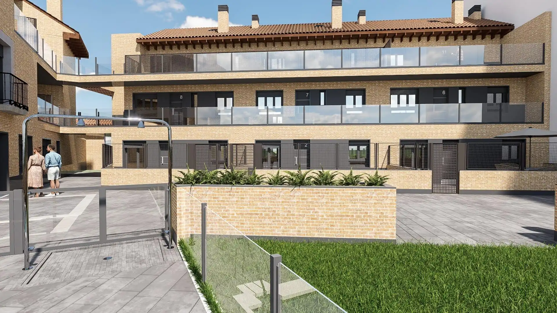 Exterior view of Flat for sale in Navalcarnero  with Heating, Private garden and Terrace