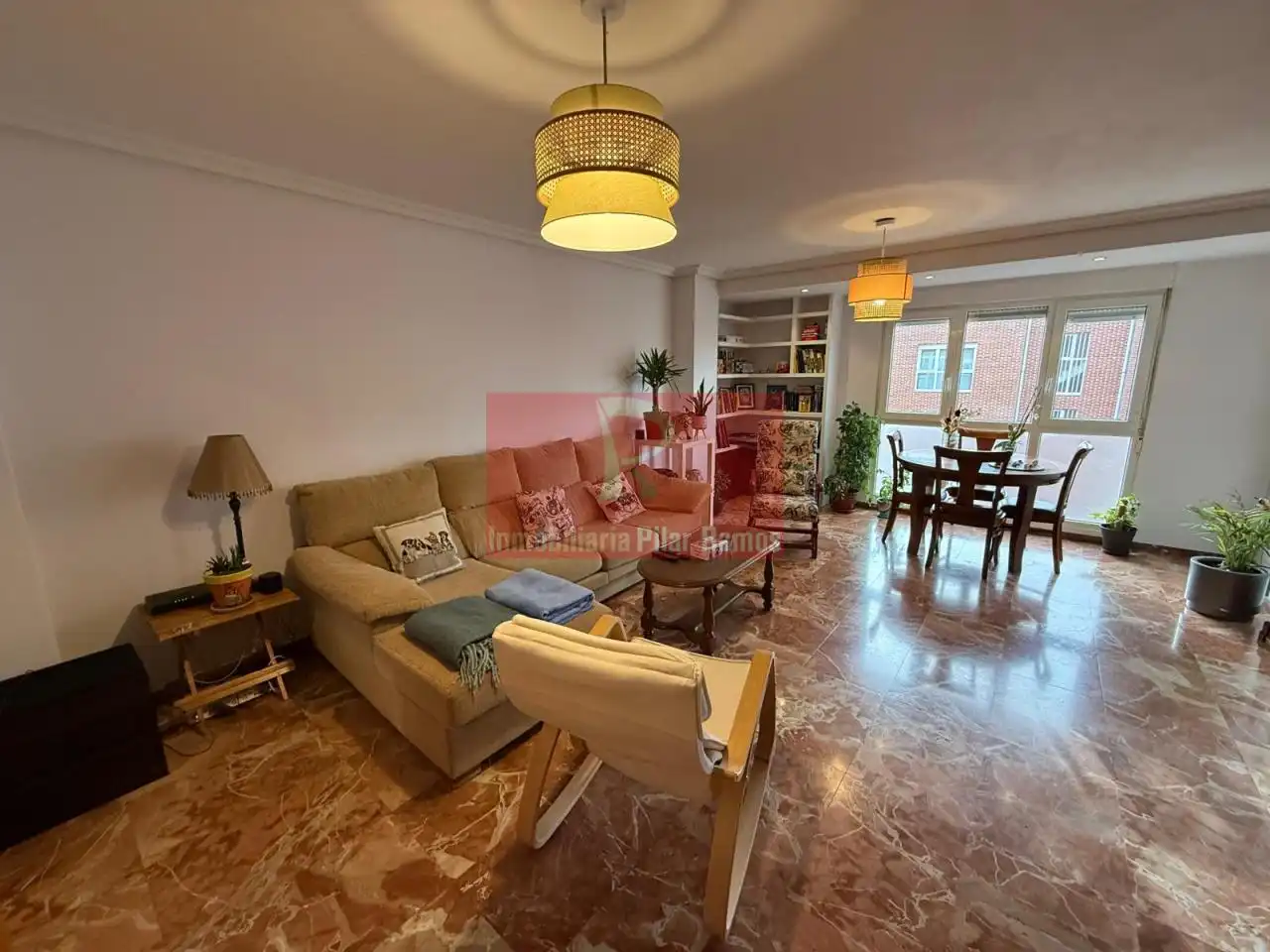 Sala de estar de Piso en venta en San Andrés del Rabanedo con Calefacción, Parquet y Terraza