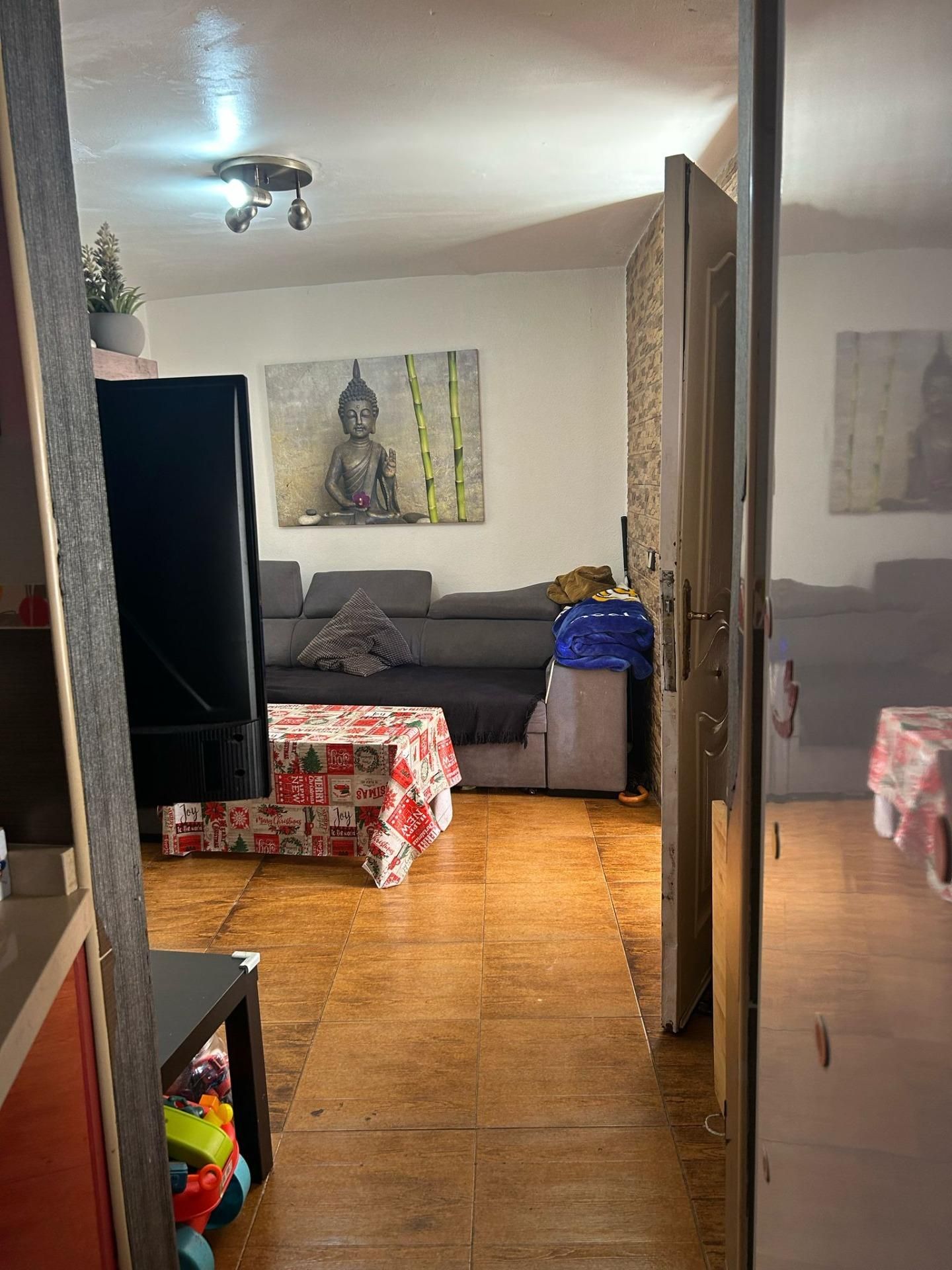 Living room of Single-family semi-detached for sale in Málaga Capital  with Air Conditioner, Heating and Terrace