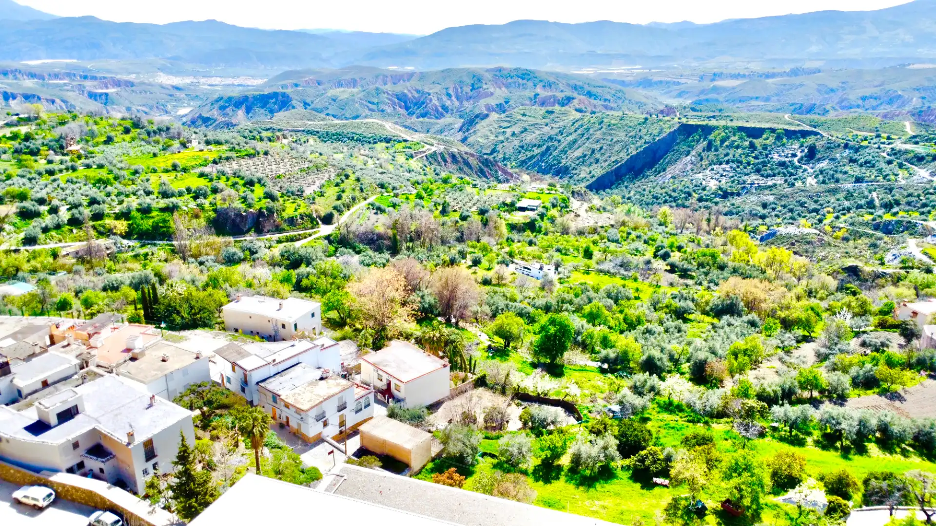 Vista exterior de Casa o xalet en venda en Válor amb Aire condicionat, Calefacció i Terrassa