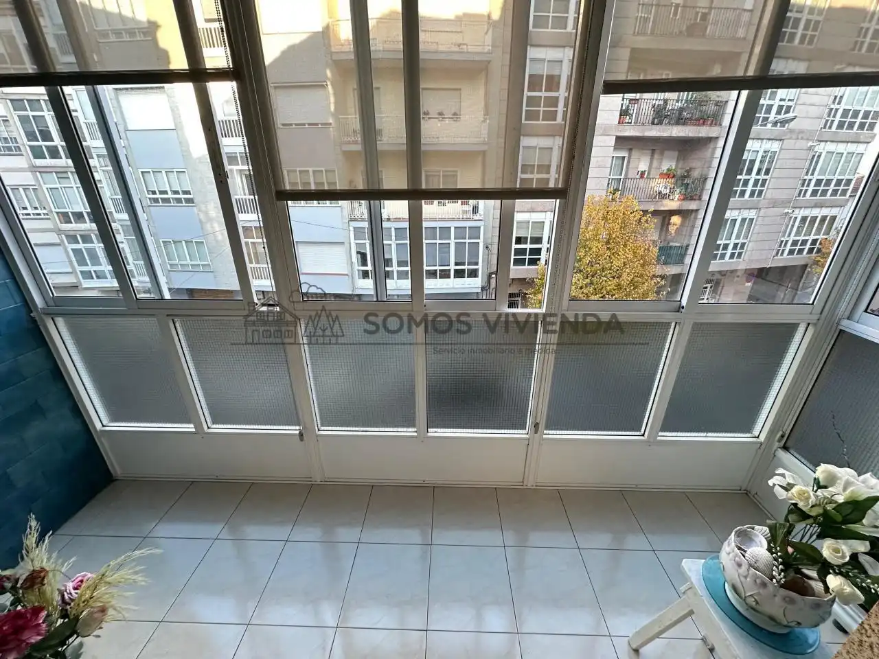 Exterior view of Flat for sale in Ourense Capital   with Heating, Storage room and Furnished