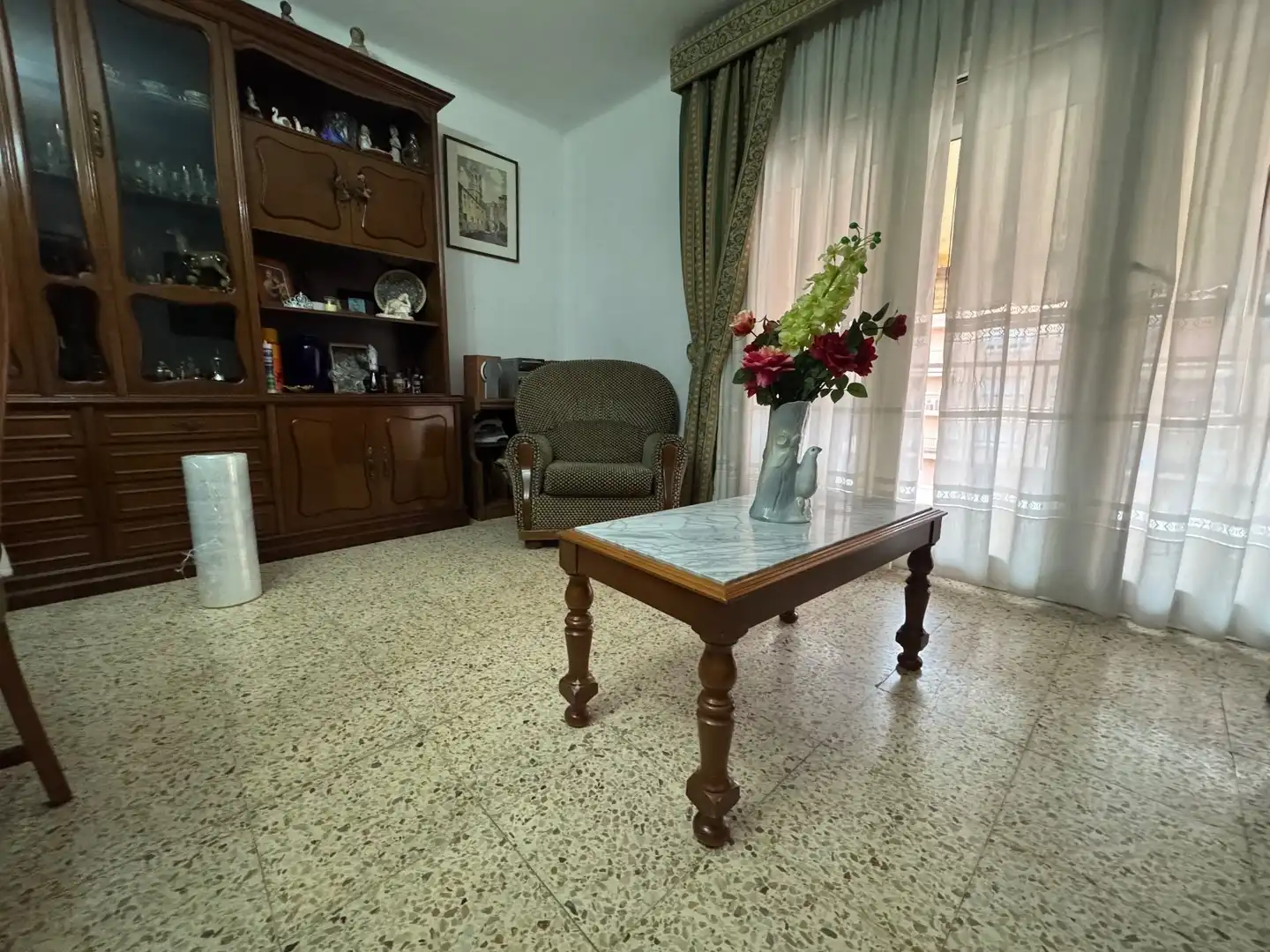 Sala d'estar de Pis en venda en Girona amb Calefacció