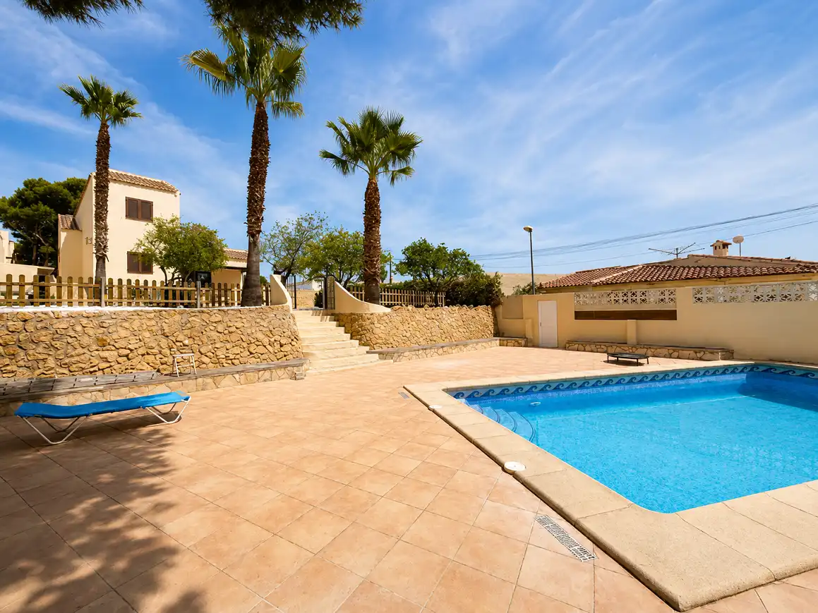 Swimming pool of Houses for rent in La Nucia  with Air Conditioner, Terrace and Swimming Pool