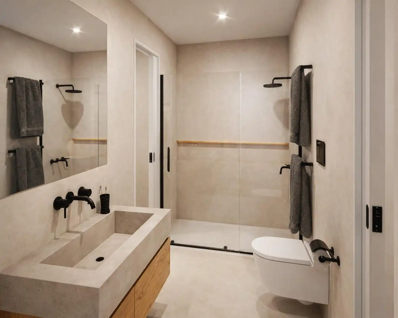 Bathroom of Flat for sale in Vilanova de Arousa  with Heating