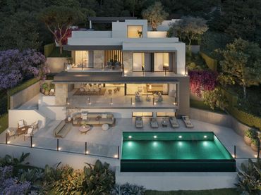 Detached house with pool for sale in calle palmeras
