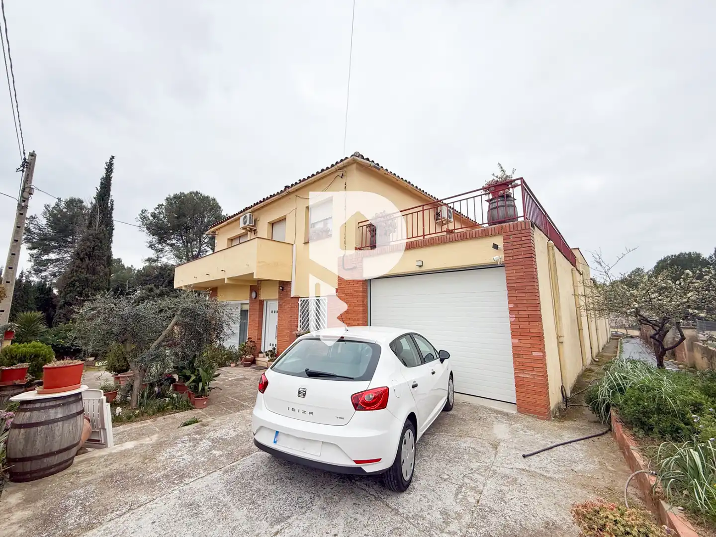 Vista exterior de Casa o chalet en venta en Collbató con Aire acondicionado, Jardín privado y Terraza