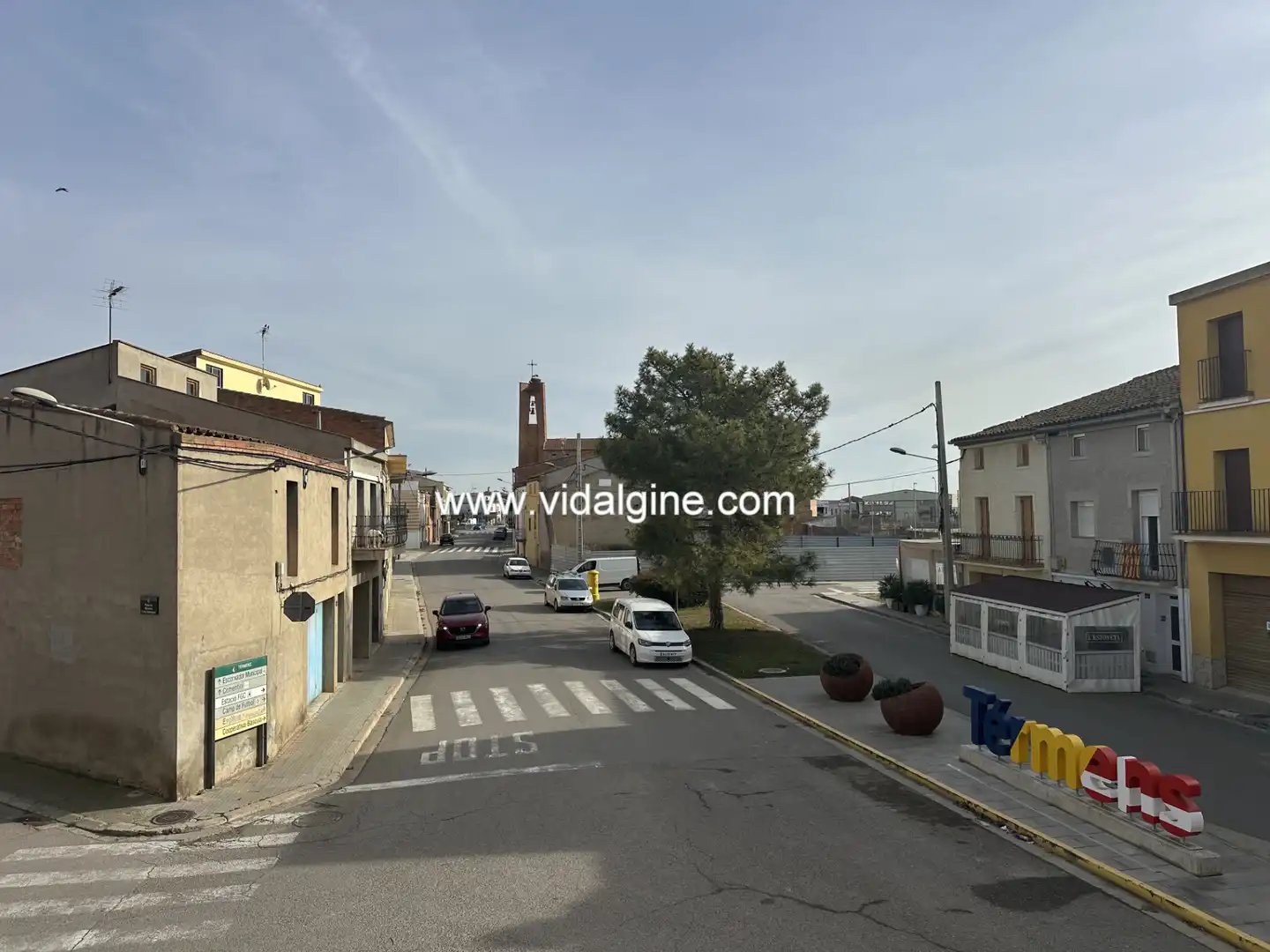 Vista exterior de Casa o xalet en venda en Térmens amb Moblat