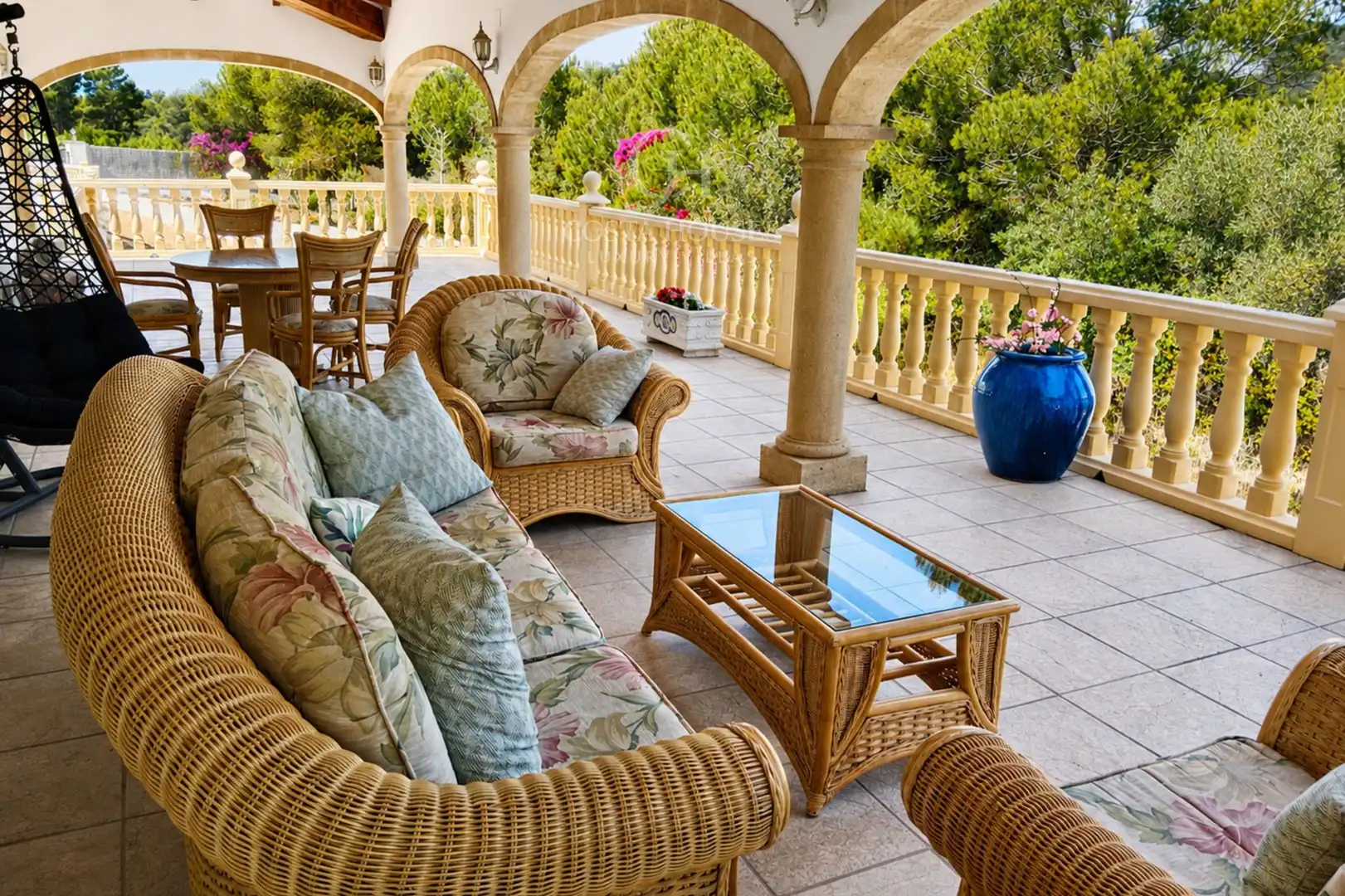 Terraza de Casa o chalet en venta en Jávea / Xàbia con Aire acondicionado, Calefacción y Jardín privado