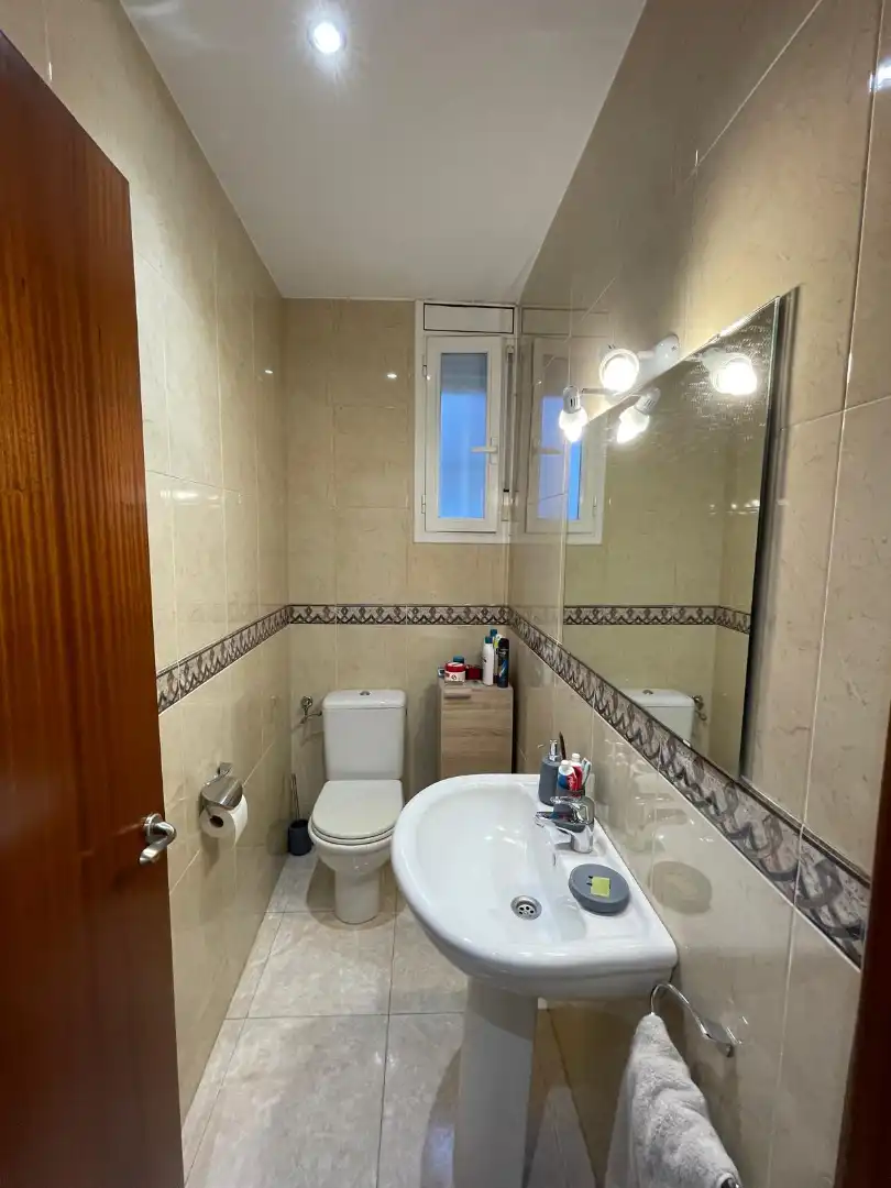 Badezimmer von Haus oder Chalet zum Verkauf in Miralcamp mit Heizung, Privatgarten und Möbliert