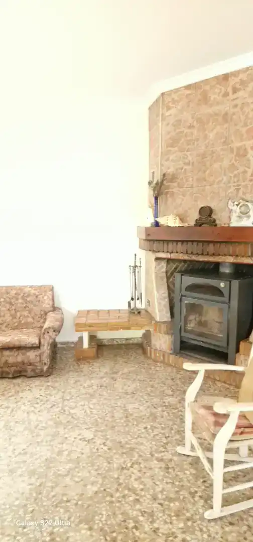 Sala d'estar de Finca rústica en venda en Simat de la Valldigna amb Aire condicionat, Piscina i Balcó