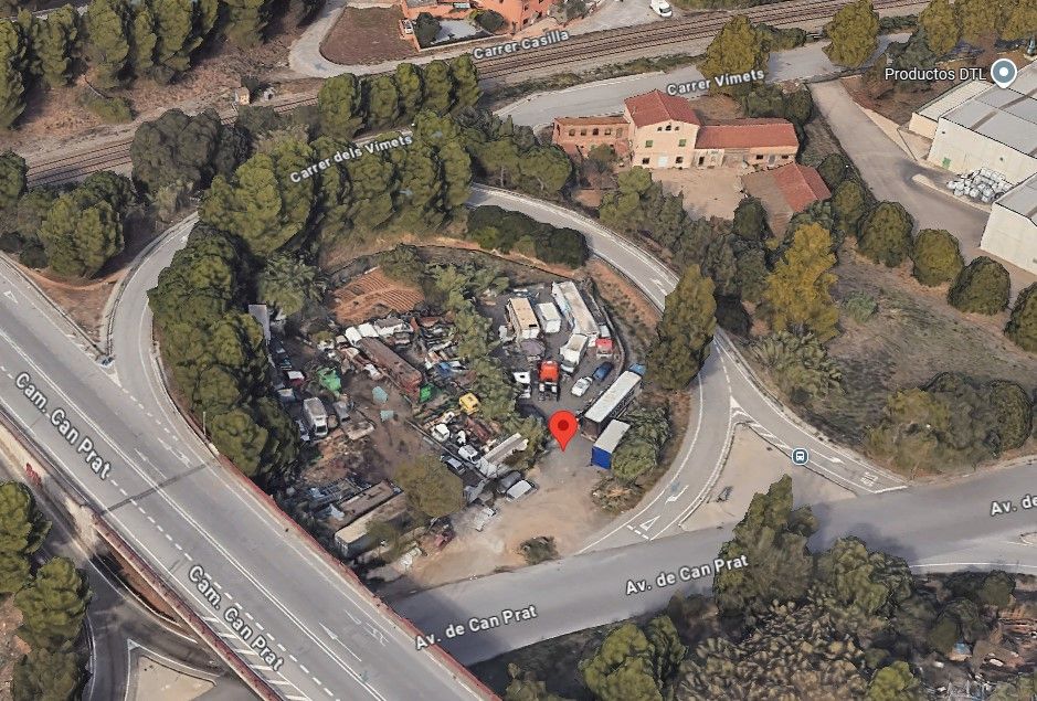 Vista exterior de Residencial en venda en Mollet del Vallès