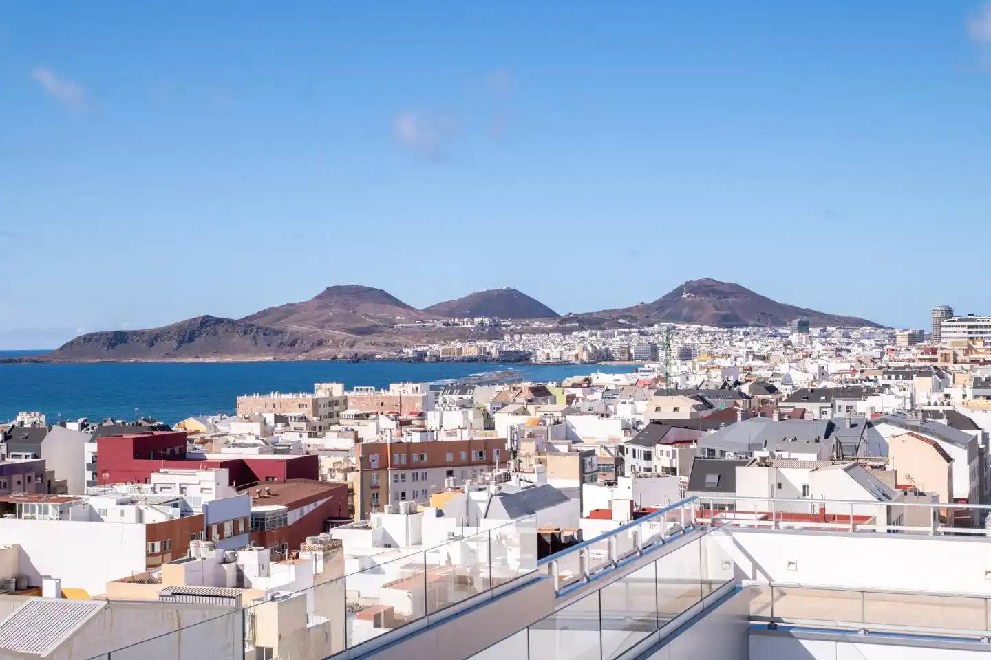 Vista exterior de Ático de alquiler en Las Palmas de Gran Canaria