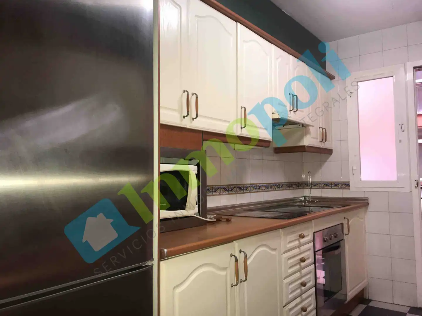 Küche von Wohnung zur Miete in Badajoz mit Klimaanlage, Möbliert und Ofen