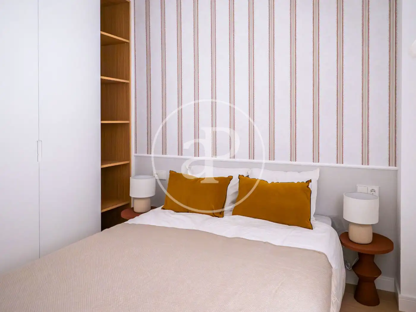 Schlafzimmer von Wohnung zum Verkauf in Madrid mit Klimaanlage, Heizung und Terrasse