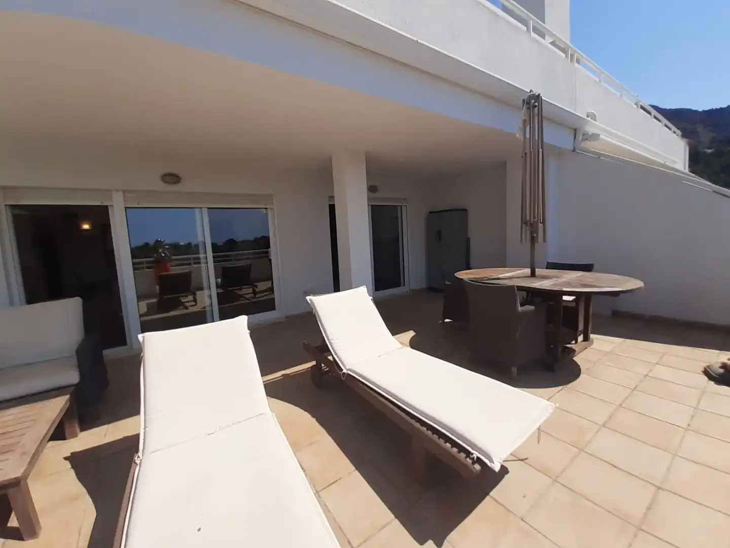 Terrasse von Wohnung zum Verkauf in Altea mit Klimaanlage, Heizung und Terrasse