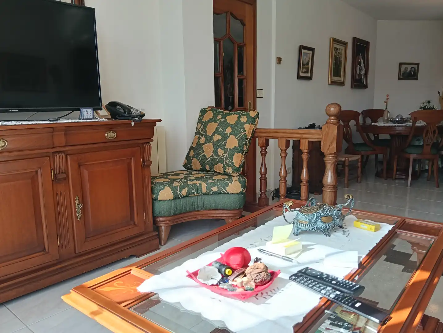 Sala de estar de Casa o chalet en venta en Oza dos Ríos con Calefacción, Jardín privado y Terraza