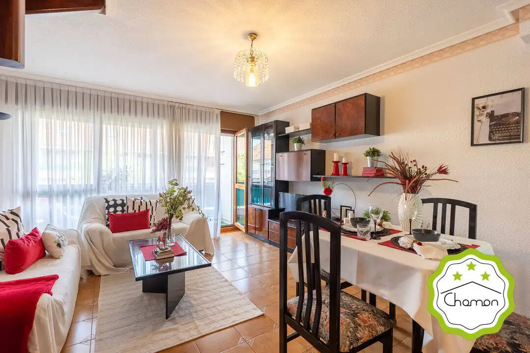 Wohnzimmer von Maisonette zum Verkauf in Noja mit Heizung, Abstellraum und Möbliert
