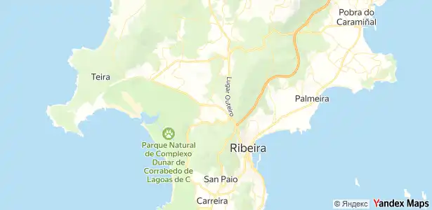 Exterior view of Garage for sale in Ribeira