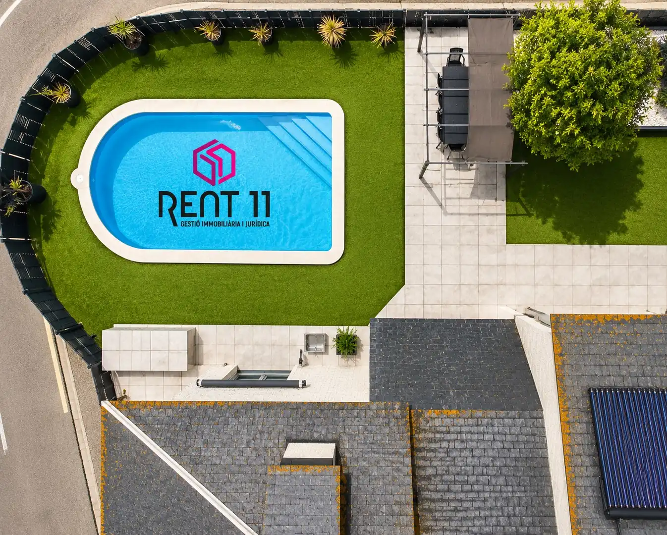 Terrassa de Casa o xalet en venda en Girona amb Aire condicionat, Calefacció i Traster