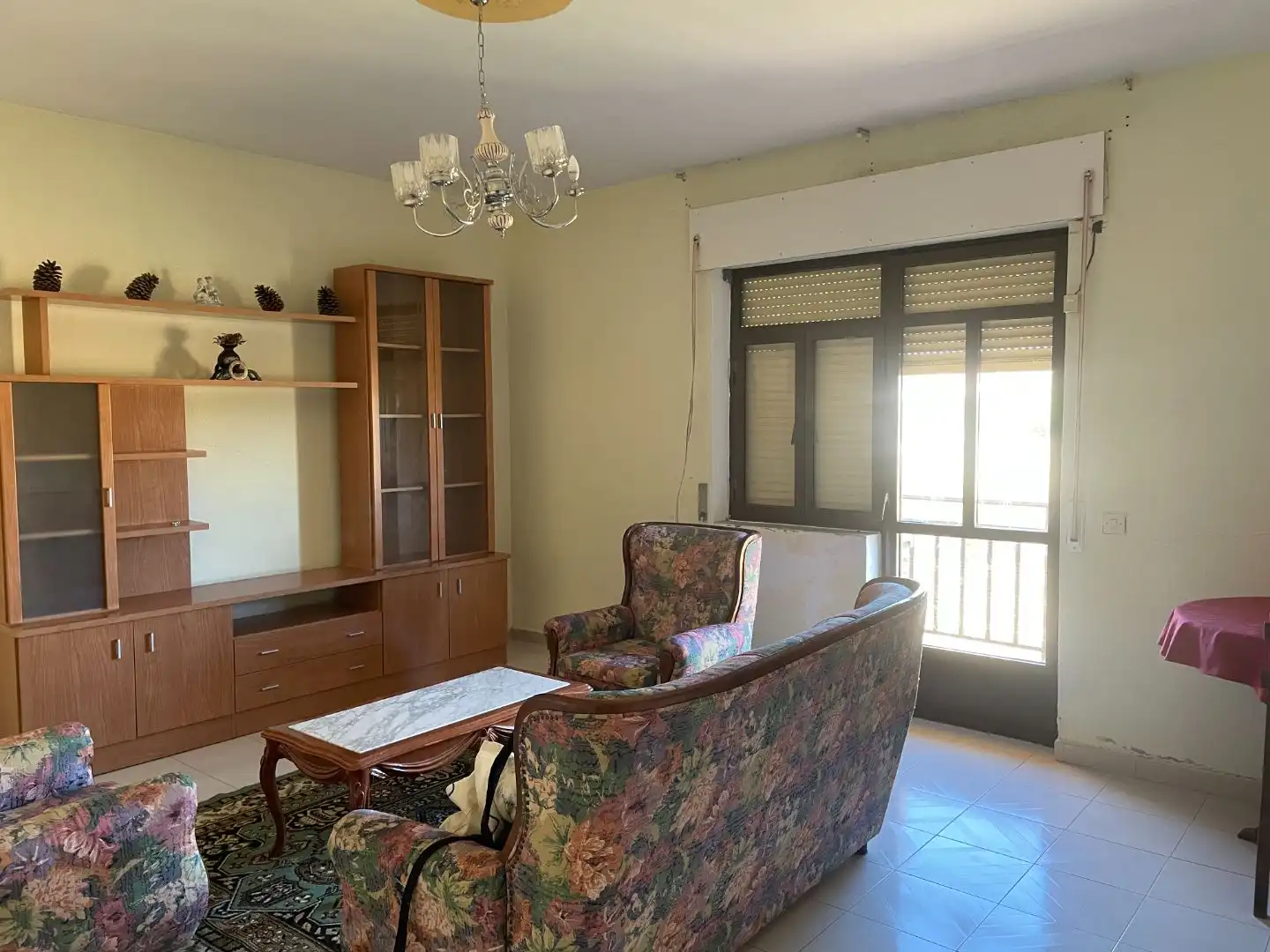 Living room of Flat for rent in Ferreras de Abajo  with Heating, Terrace and Furnished