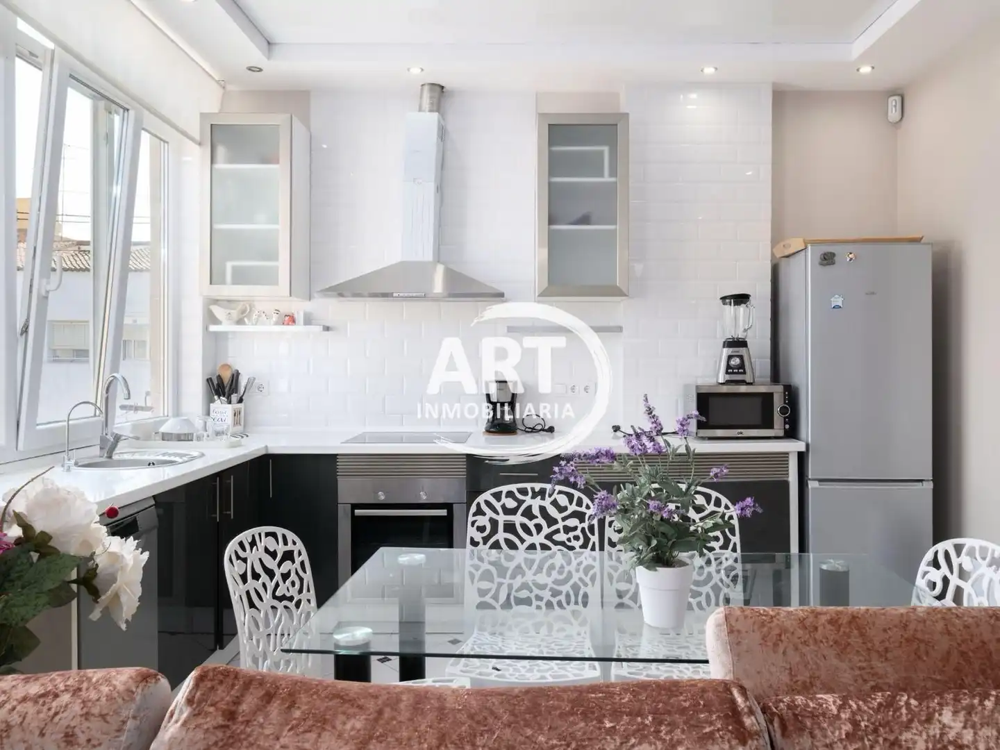 Cocina de Piso en venta en Valencia con Aire acondicionado y Amueblado