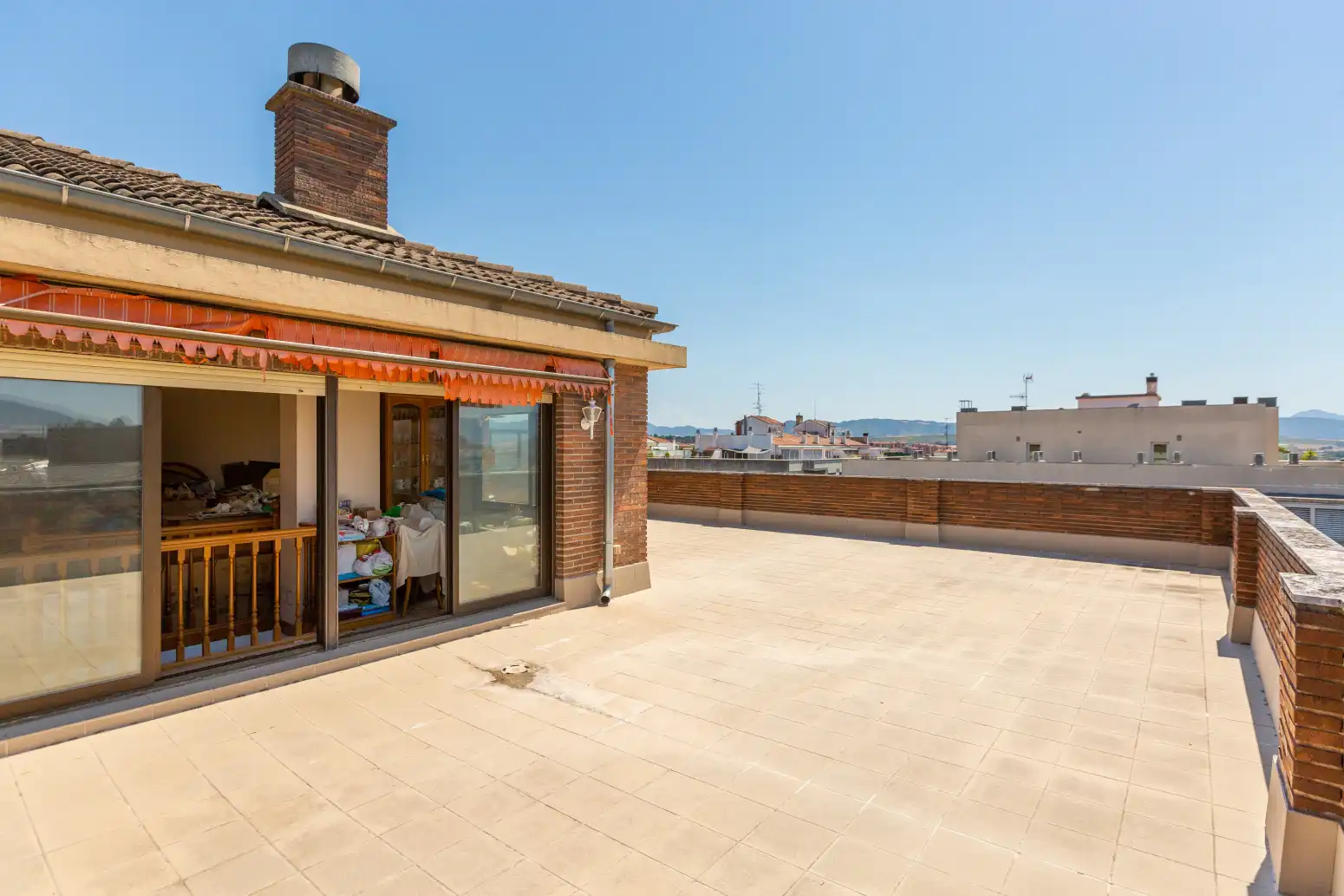 Terrace of Attic for sale in  Pamplona / Iruña  with Heating, Parquet flooring and Terrace