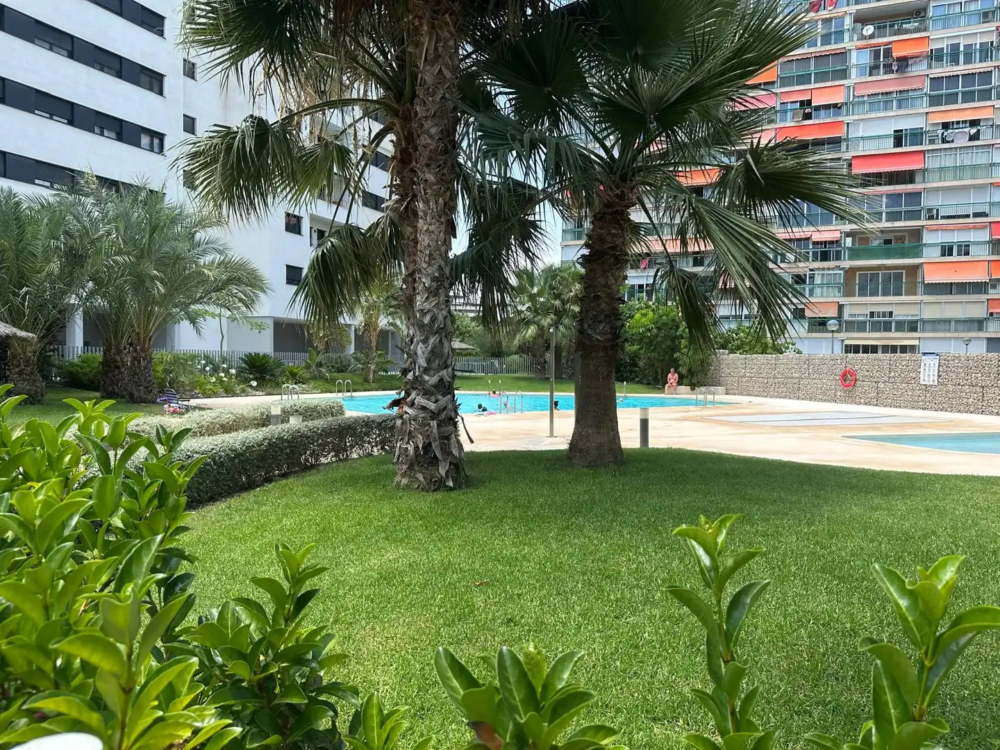 Piscina de Apartamento de alquiler en Alicante / Alacant con Aire acondicionado, Amueblado y Horno