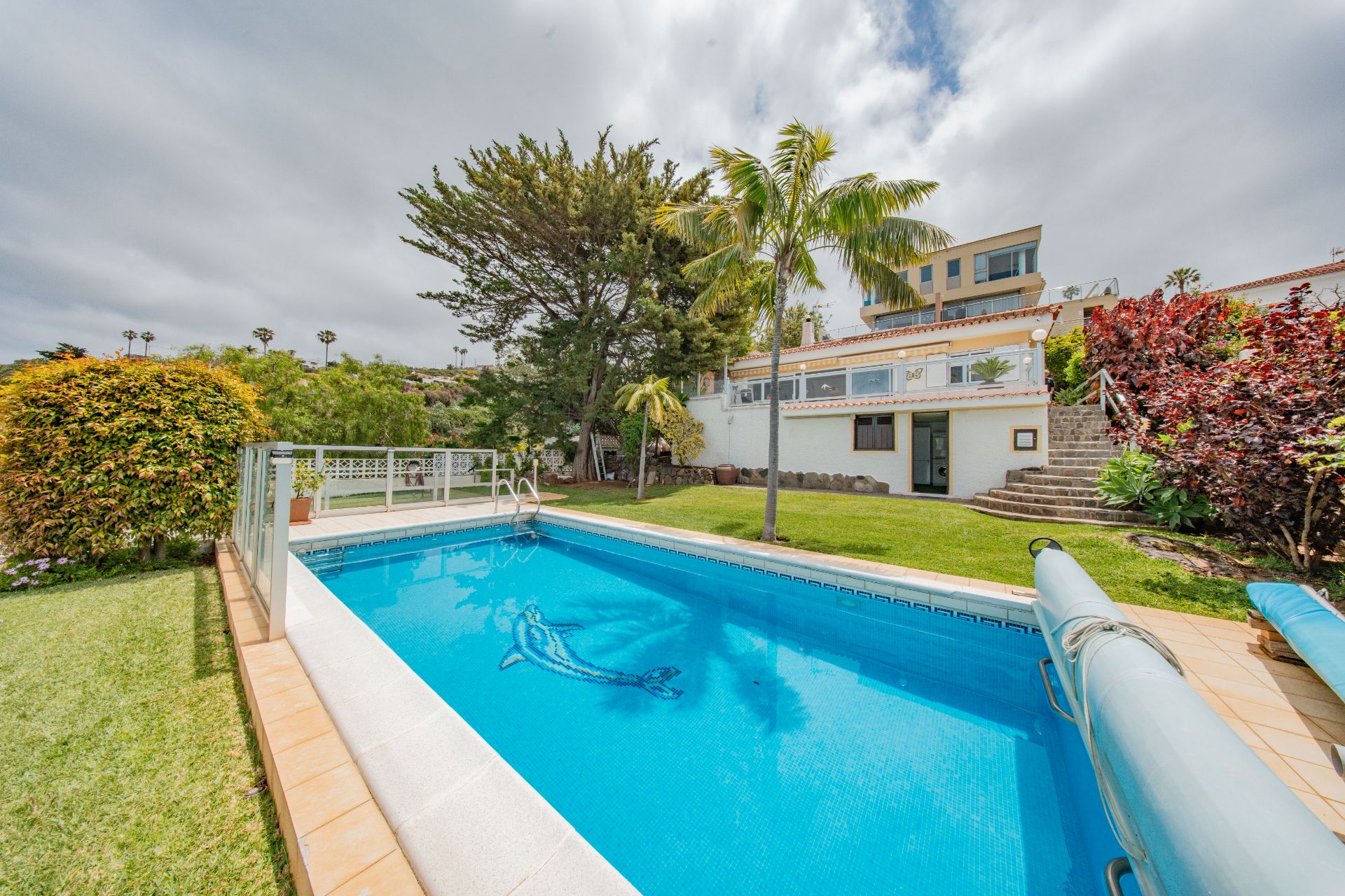 Swimming pool of House or chalet for sale in El Sauzal  with Private garden, Terrace and Swimming Pool