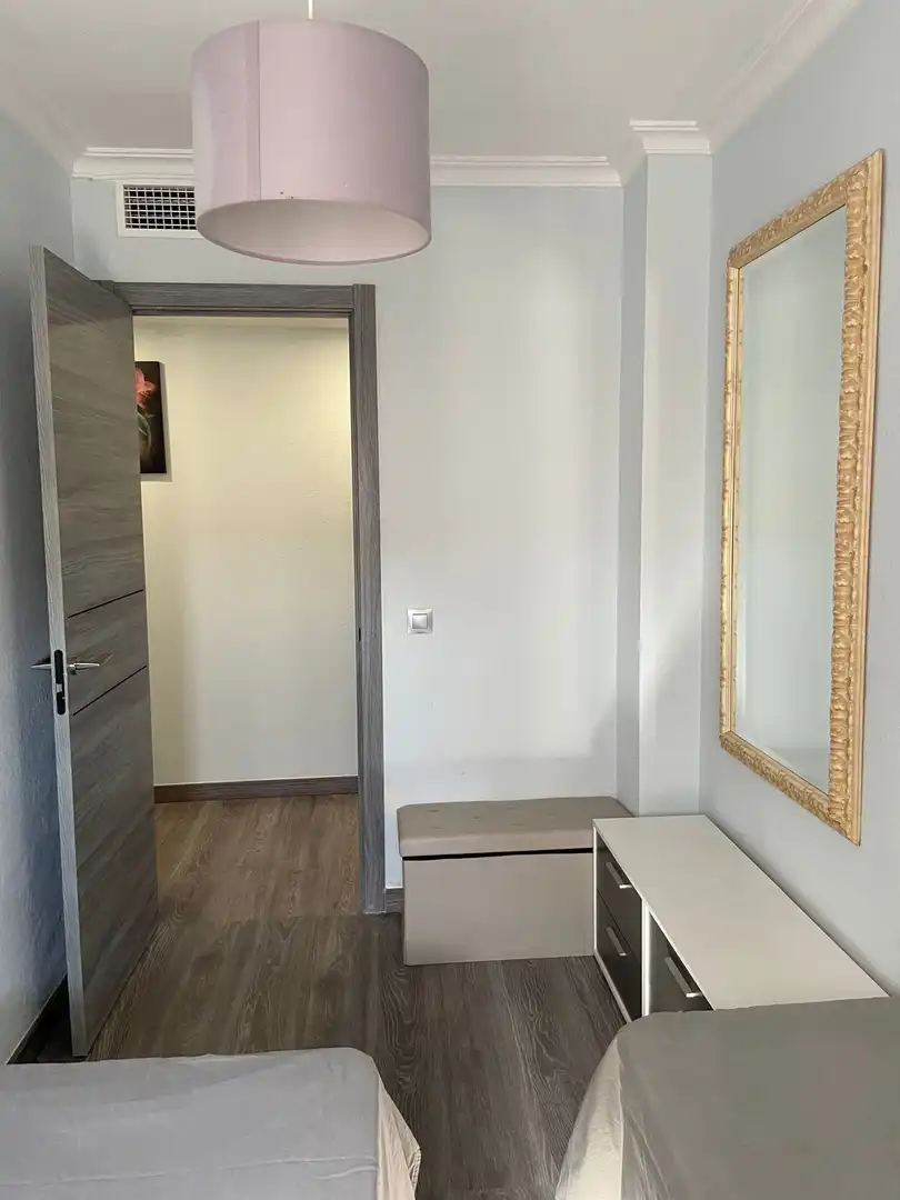 Bedroom of Apartments for rent in Benalmádena  with Air Conditioner, Terrace and Furnished
