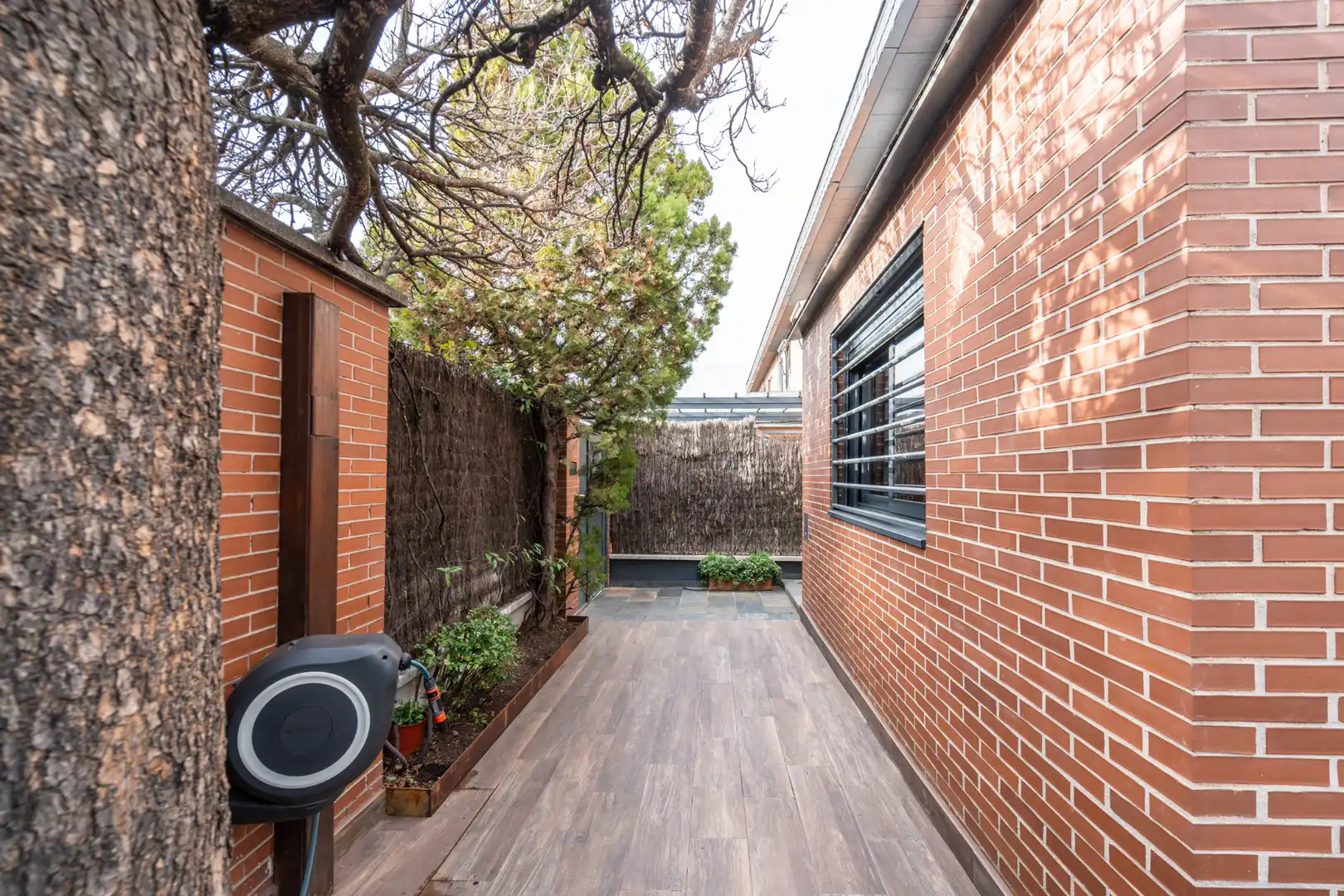 Terraza de Casa adosada en venta en Las Rozas de Madrid con Aire acondicionado, Calefacción y Jardín privado