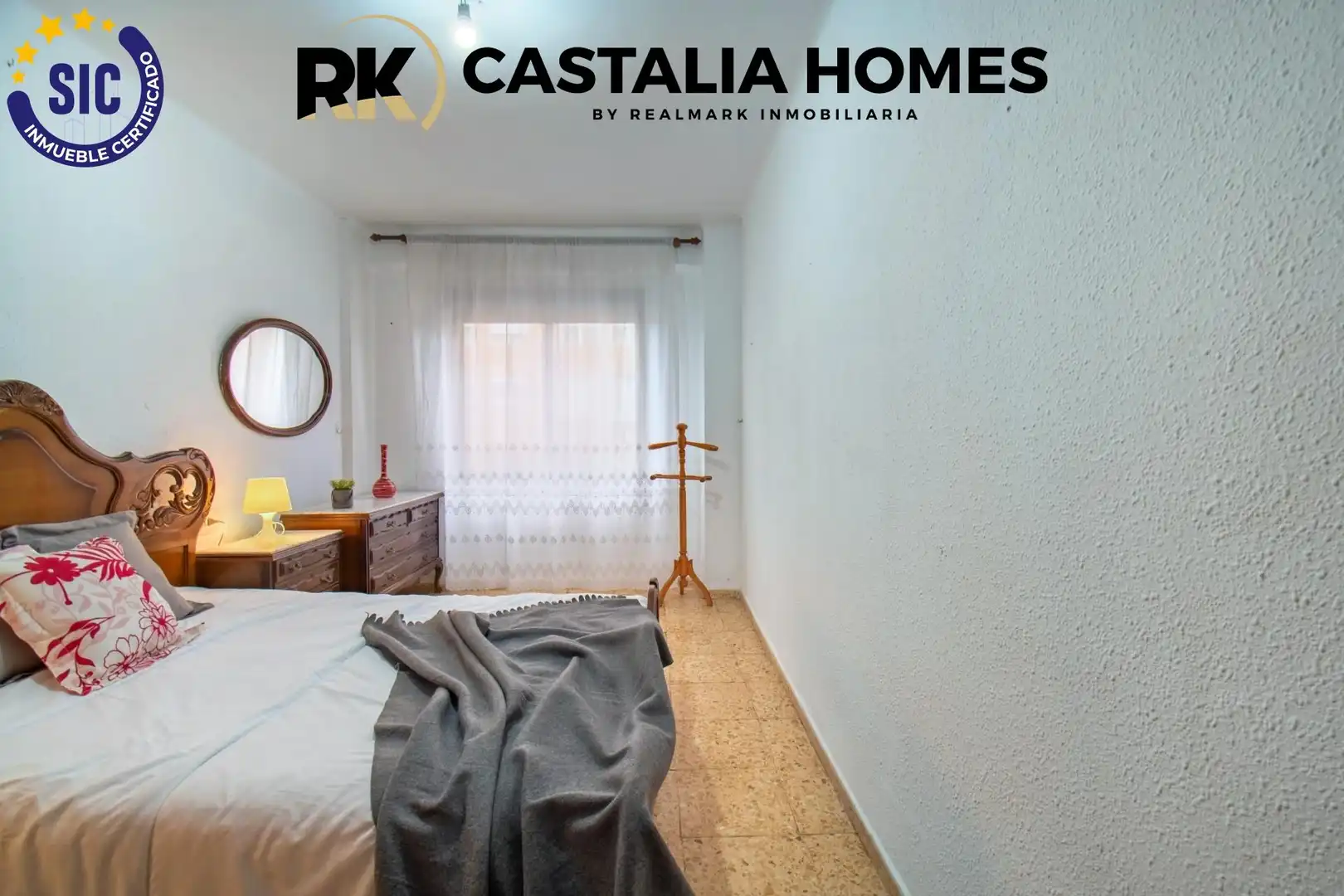 Bedroom of Flat for sale in Castellón de la Plana / Castelló de la Plana  with Terrace