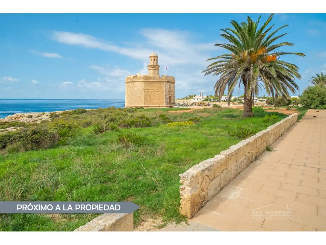Vista exterior de Apartamento en venta en Ciutadella de Menorca con Aire acondicionado, Terraza y Piscina comunitaria