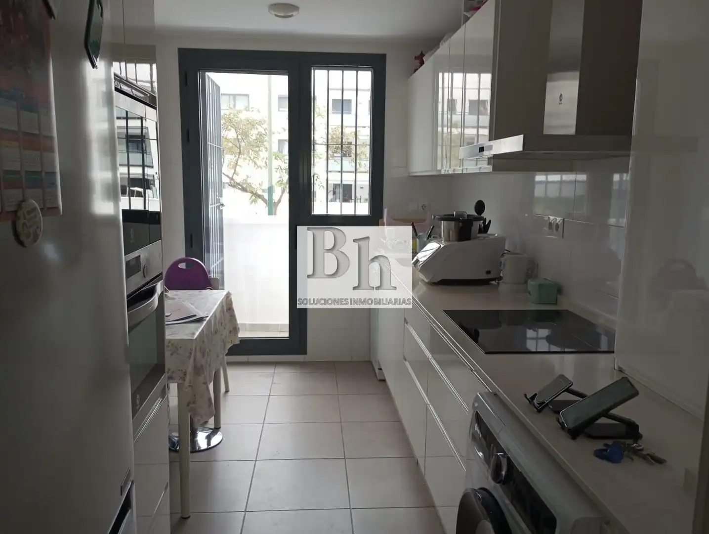 Kitchen of Flat for sale in Málaga  with Air Conditioner, Private garden and Terrace