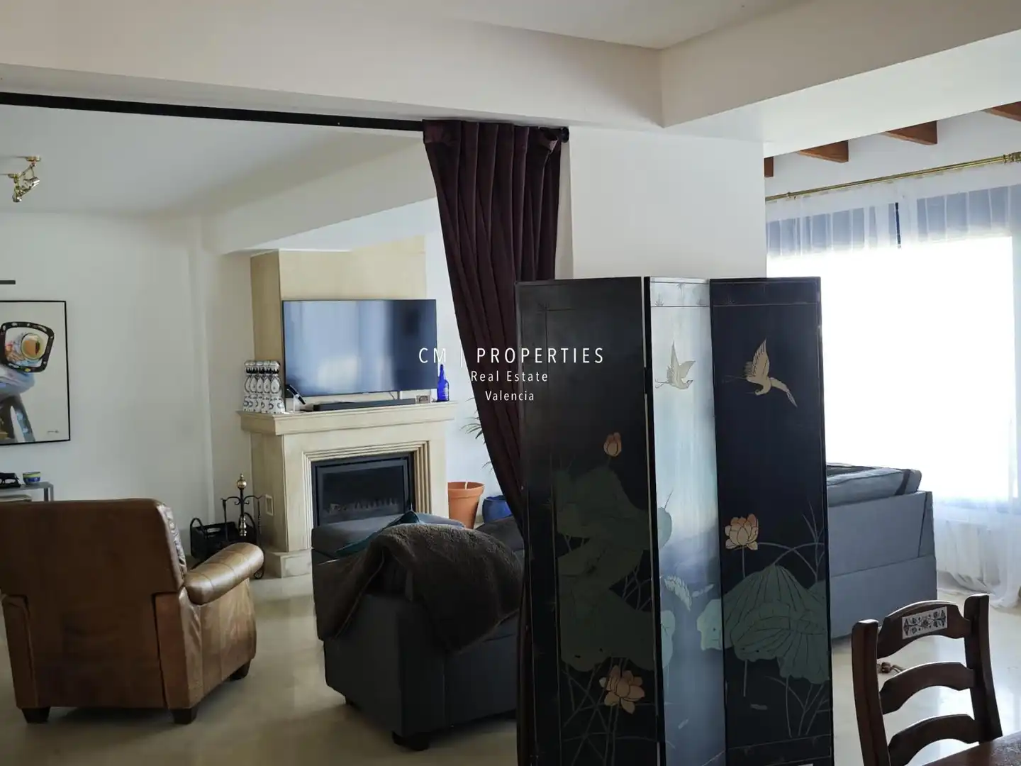Sala de estar de Casa o chalet en venta en Picassent con Aire acondicionado, Calefacción y Piscina